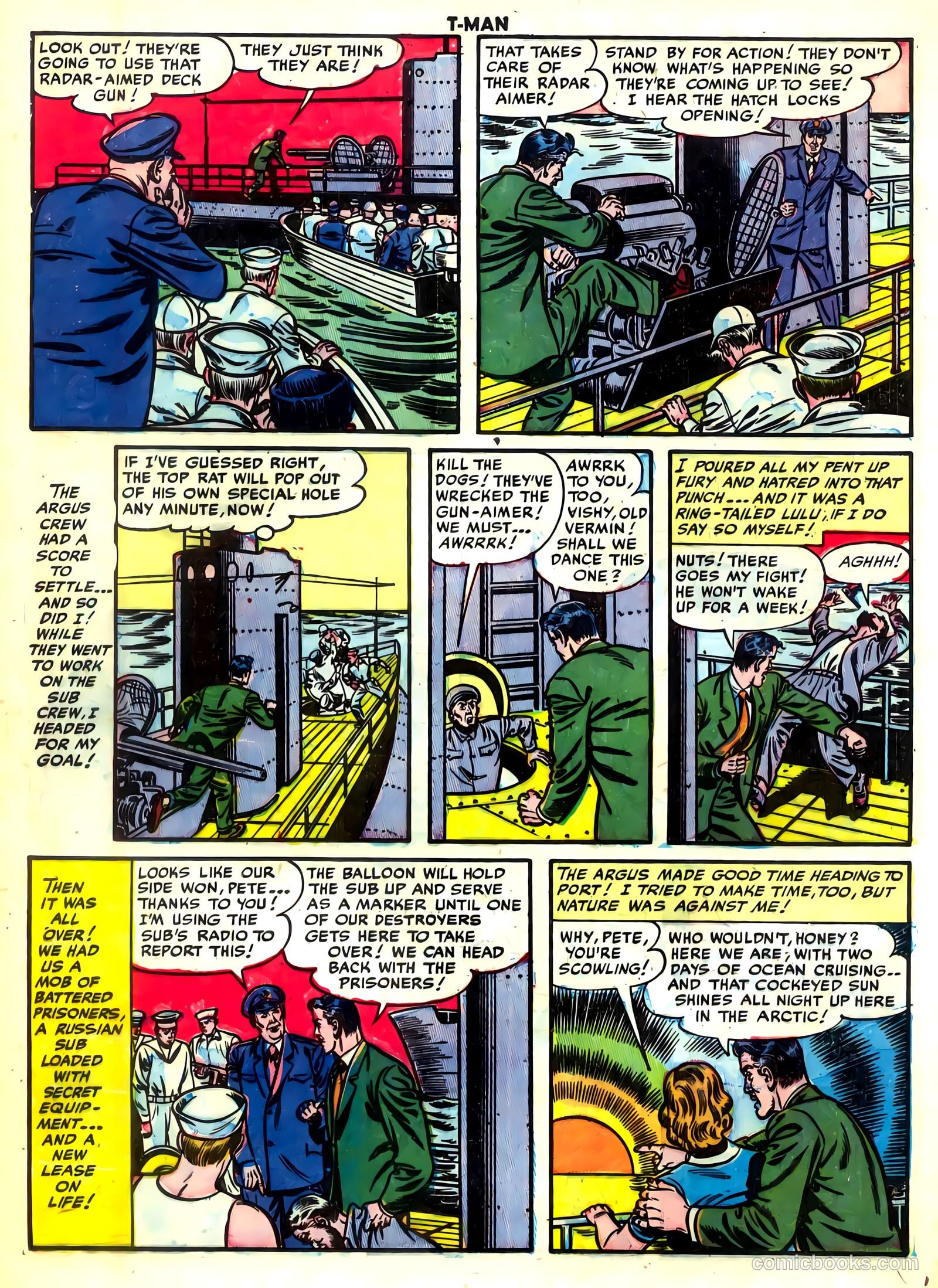 T-Man #11 (1953) — page 12 of 36