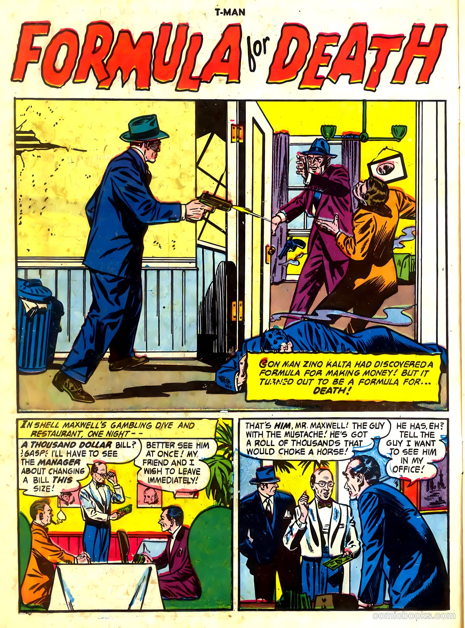 T-Man #11 (1953) — page 14 of 36
