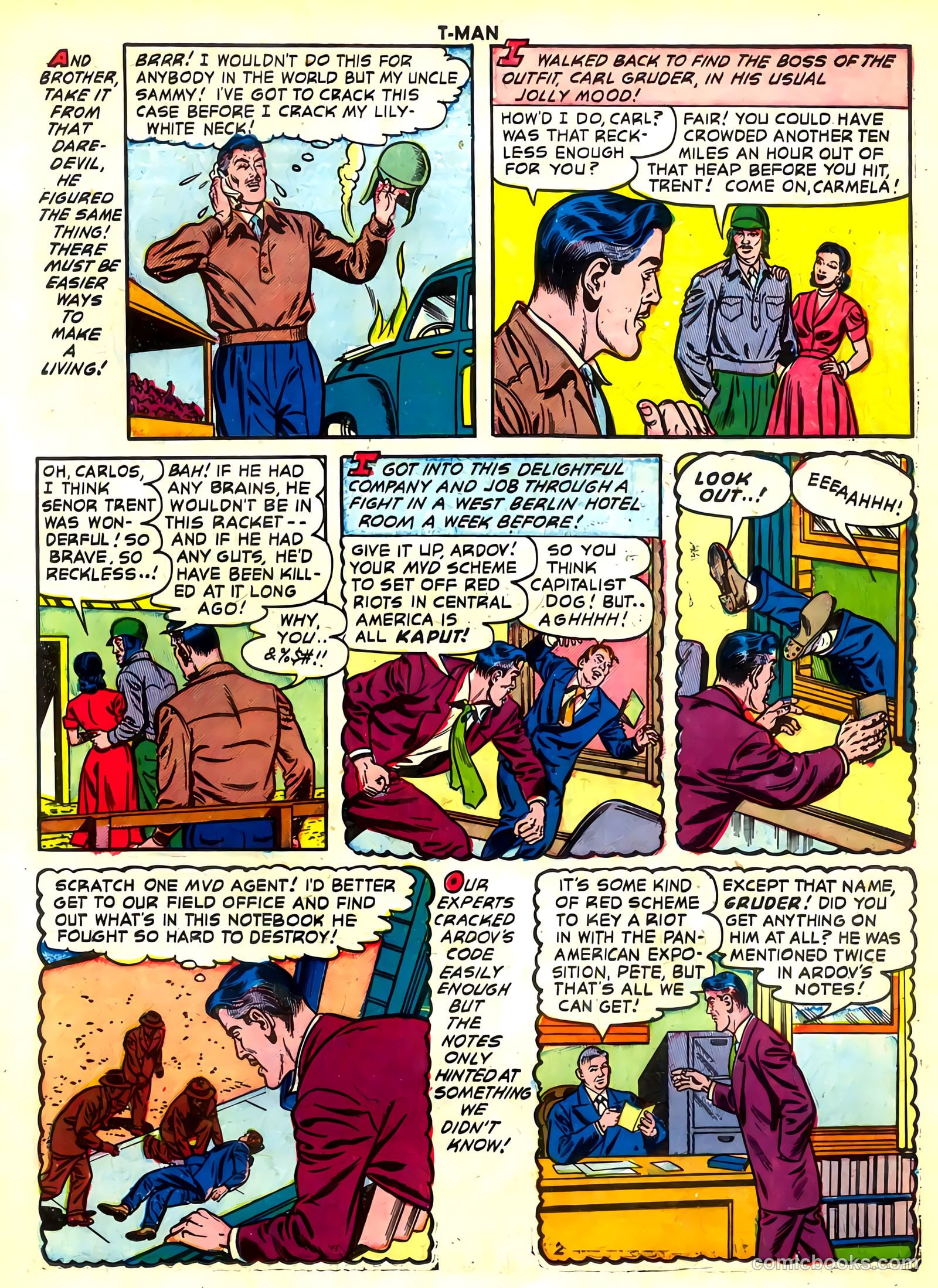 T-Man #11 (1953) — page 19 of 36