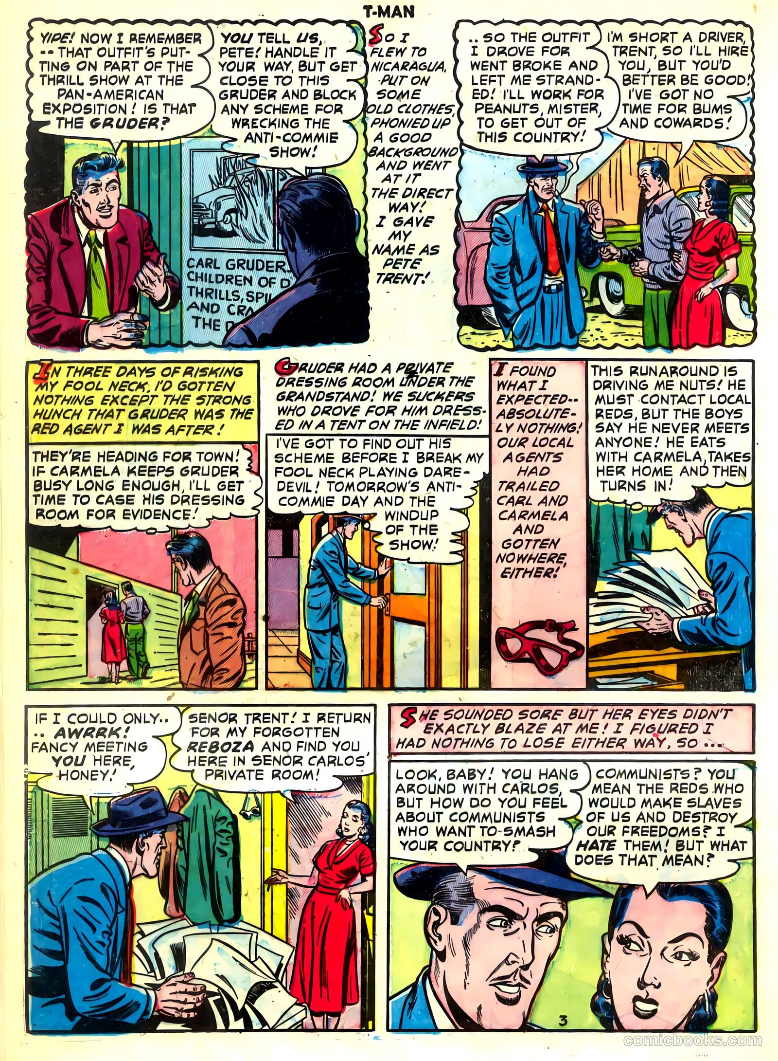 T-Man #11 (1953) — page 20 of 36