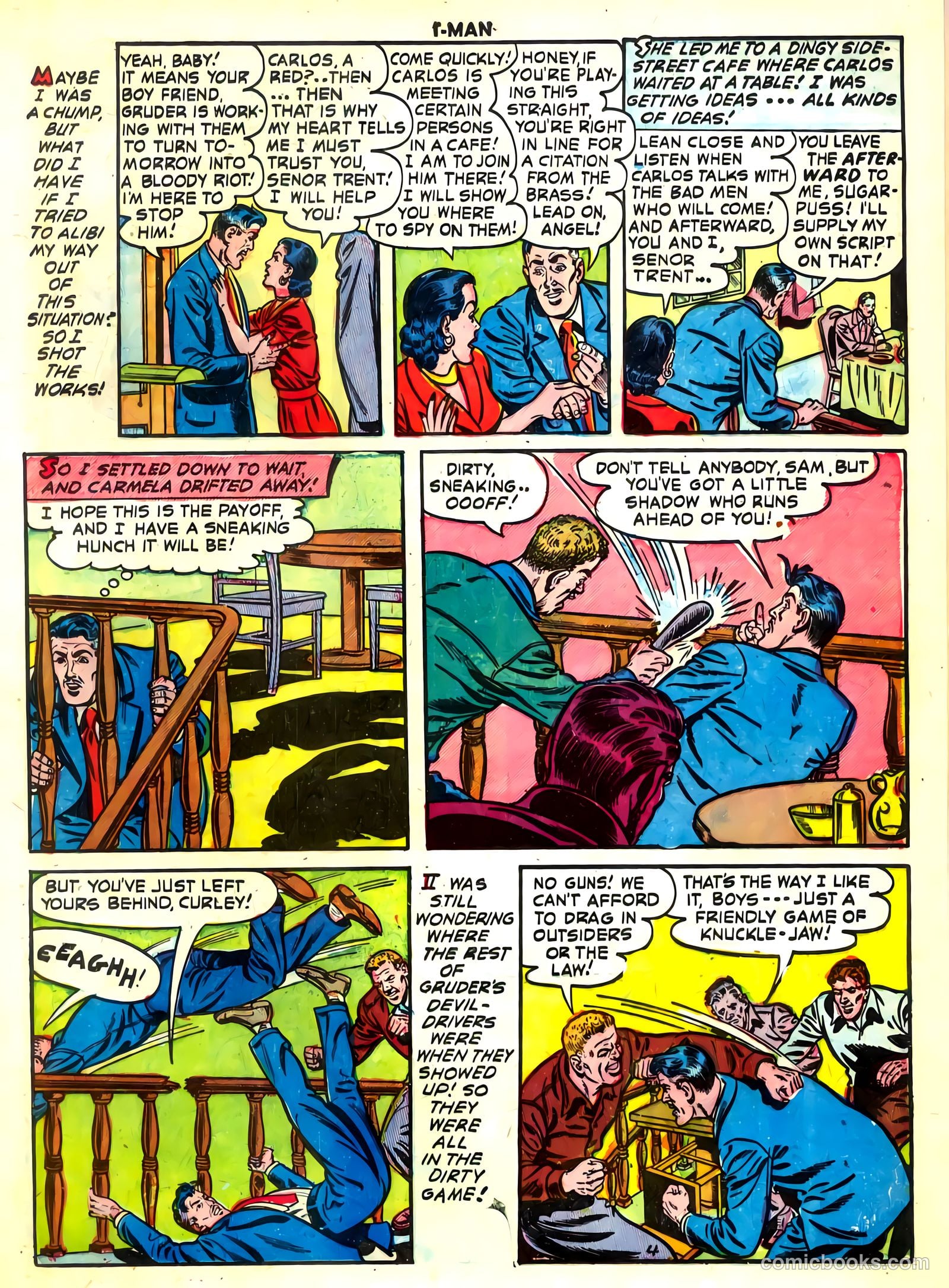 T-Man #11 (1953) — page 21 of 36