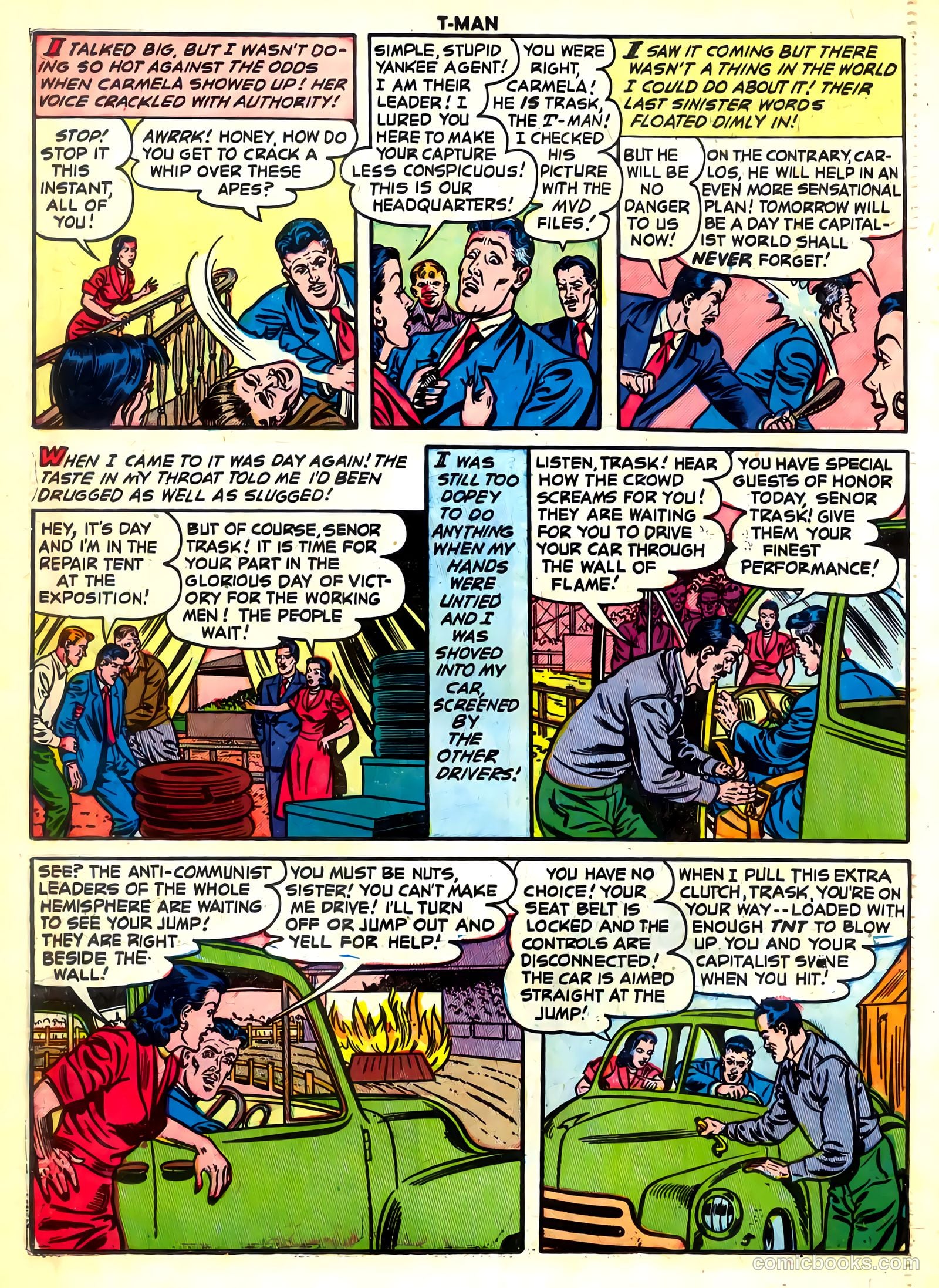 T-Man #11 (1953) — page 22 of 36