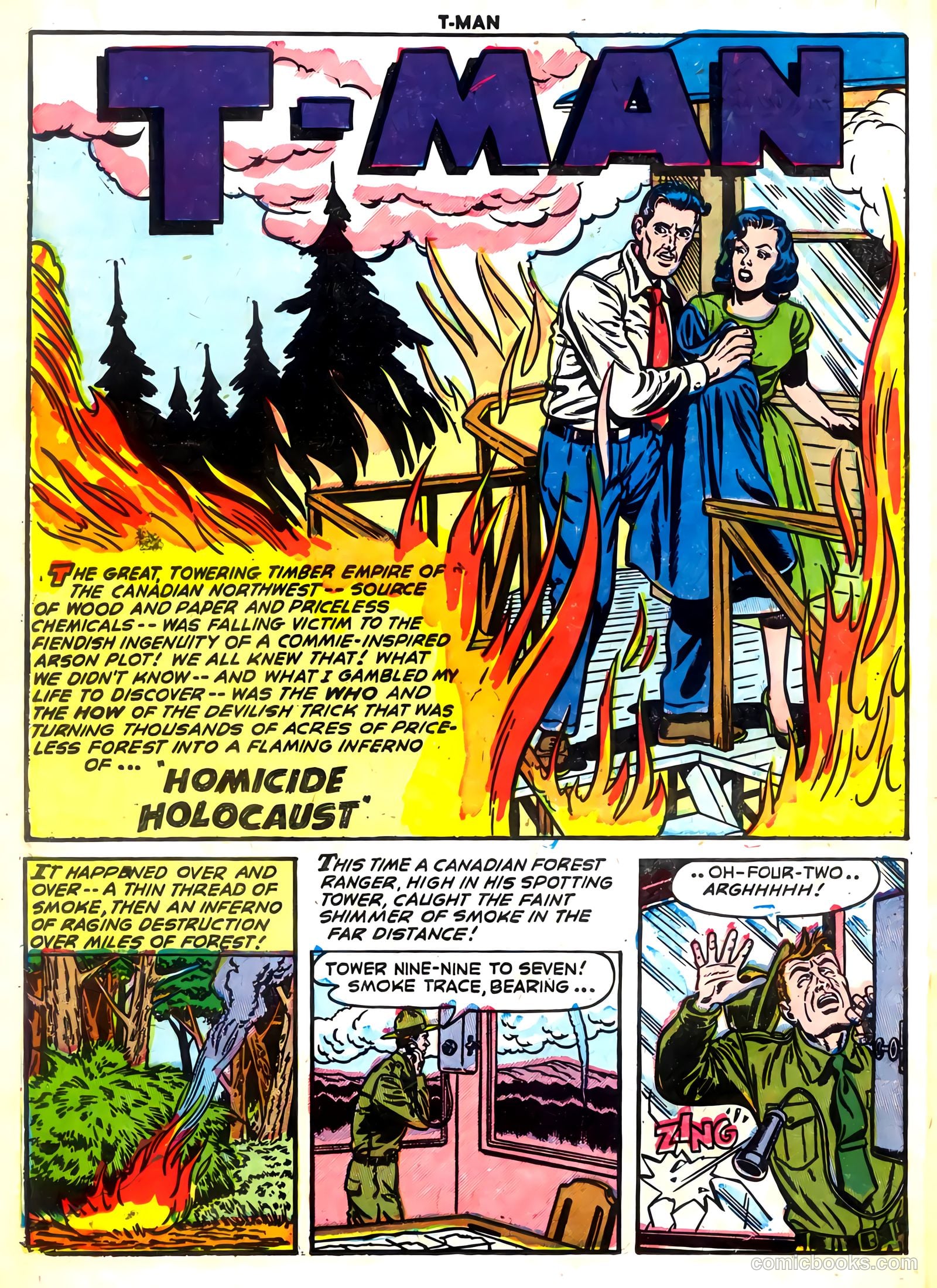 T-Man #11 (1953) — page 26 of 36