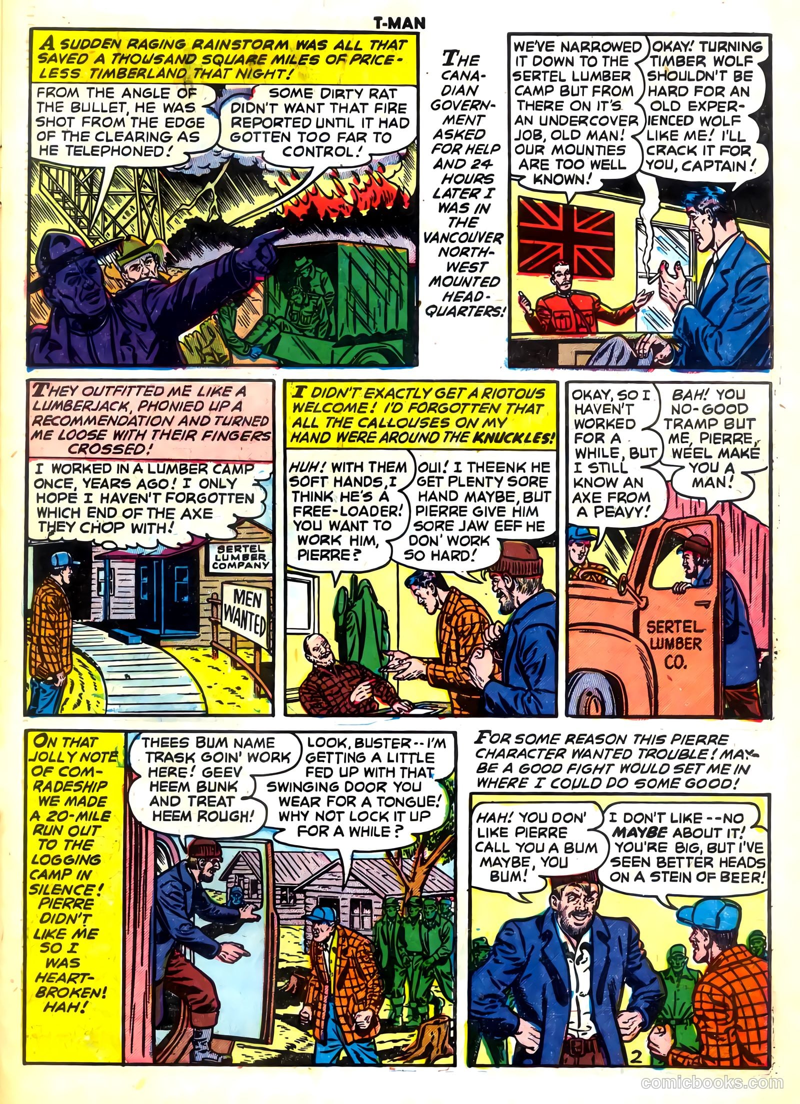 T-Man #11 (1953) — page 27 of 36