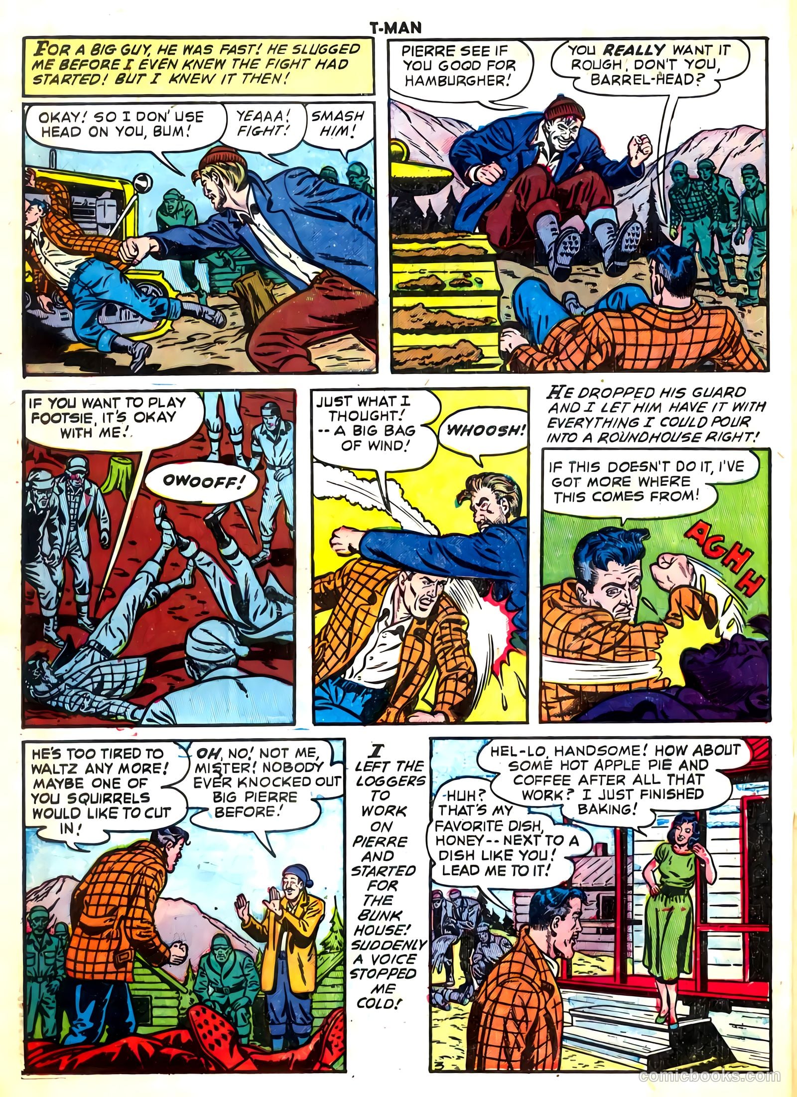 T-Man #11 (1953) — page 28 of 36