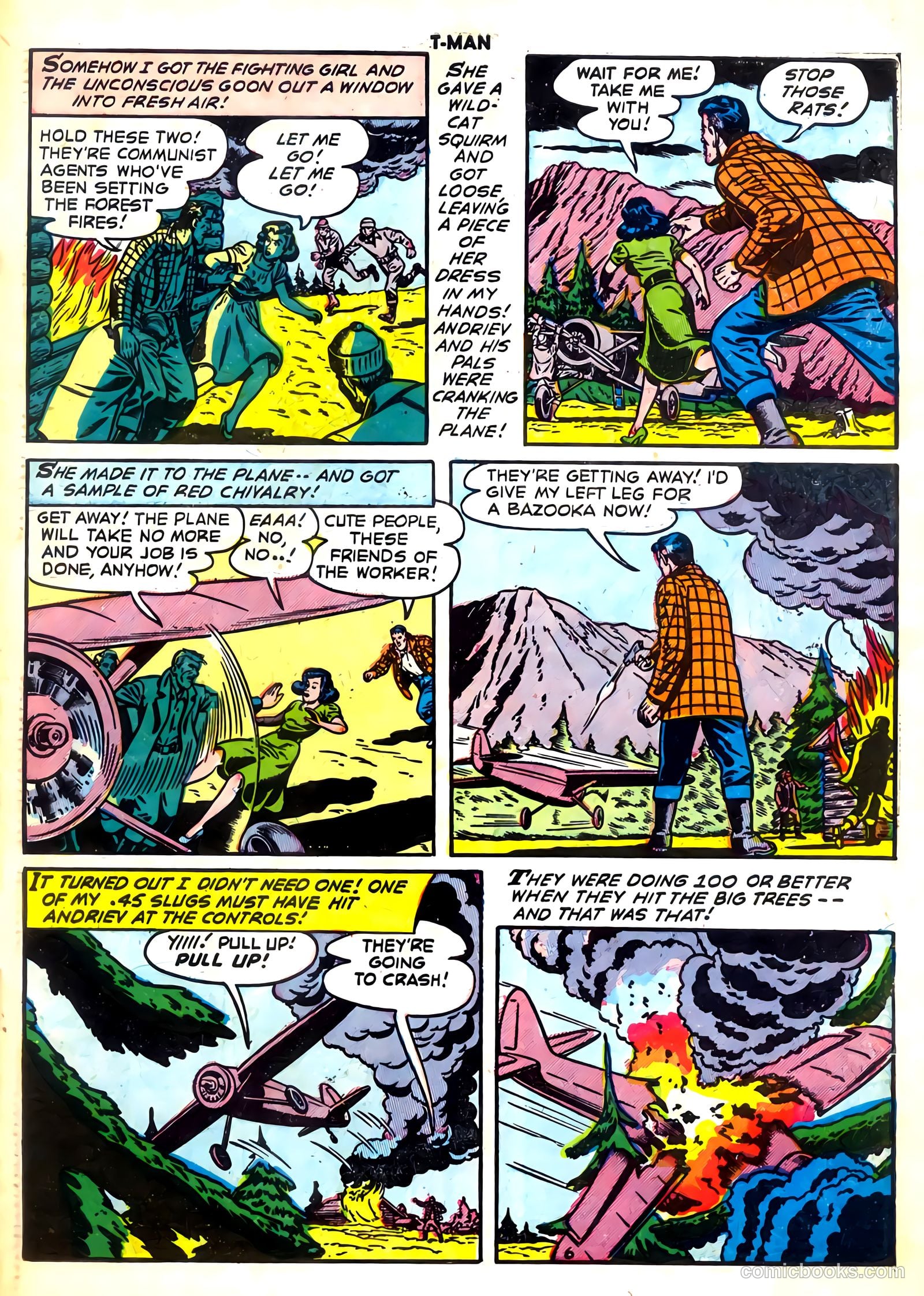T-Man #11 (1953) — page 31 of 36