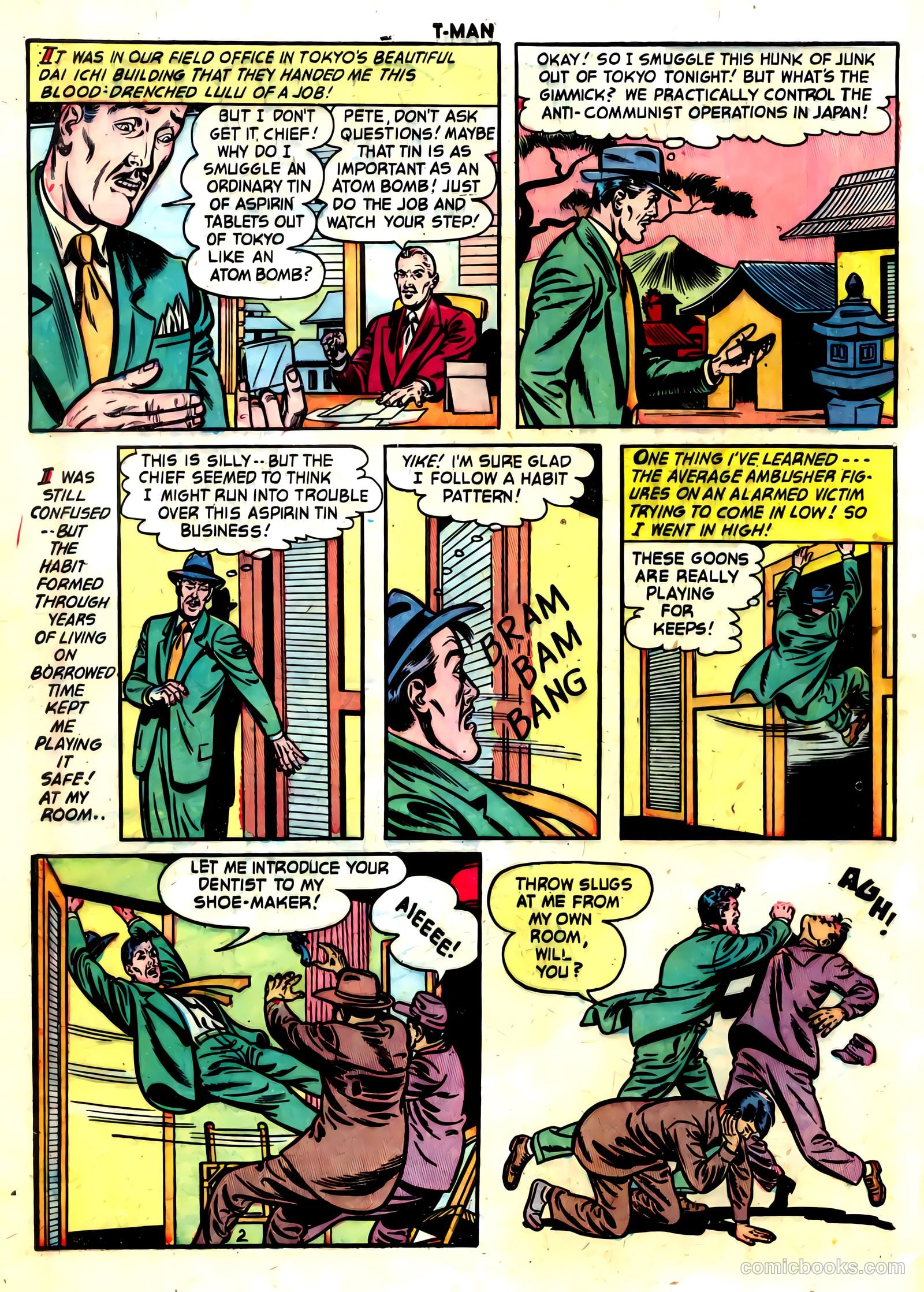 T-Man #12 (1953) — page 4 of 36