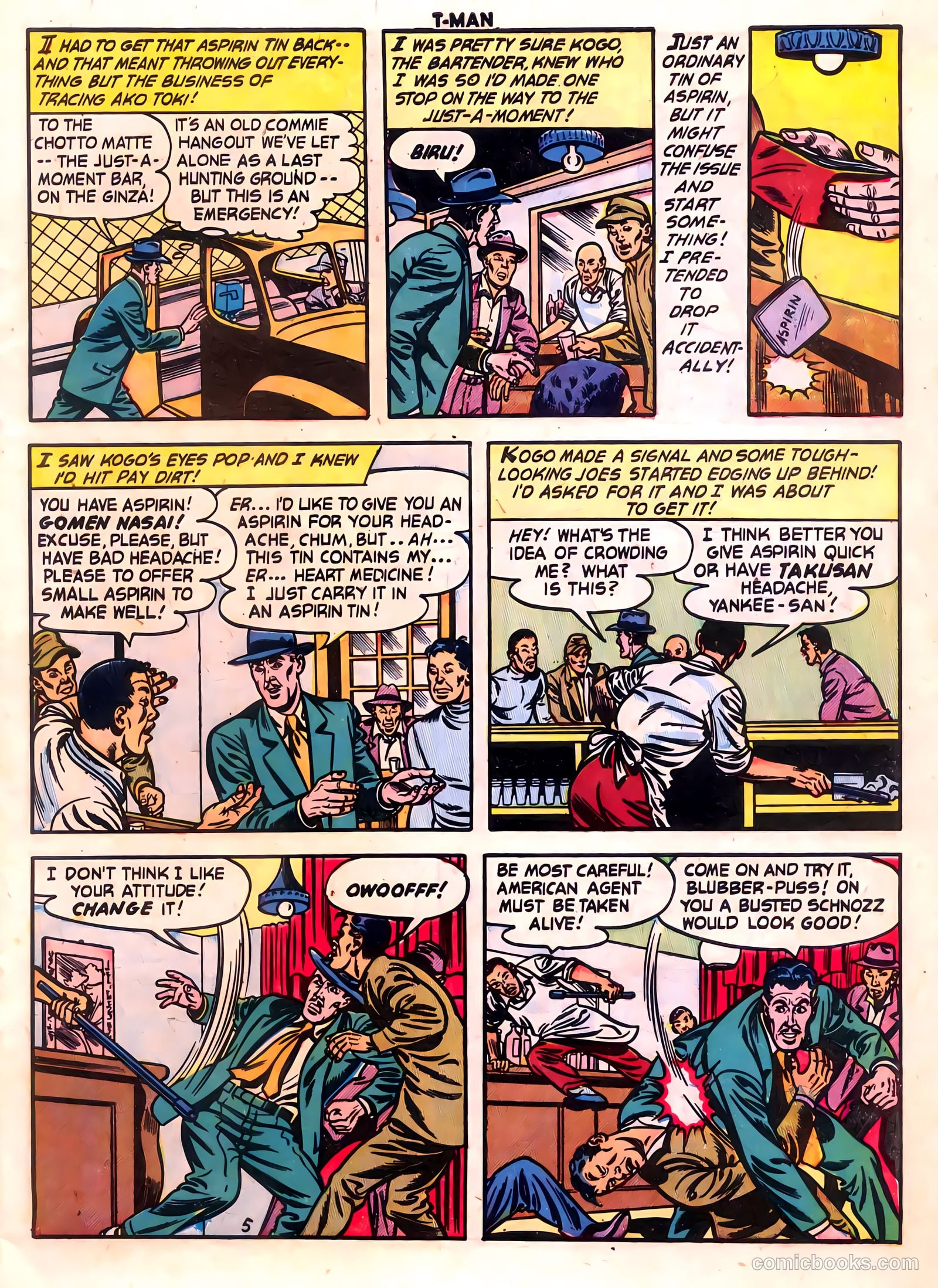 T-Man #12 (1953) — page 7 of 36