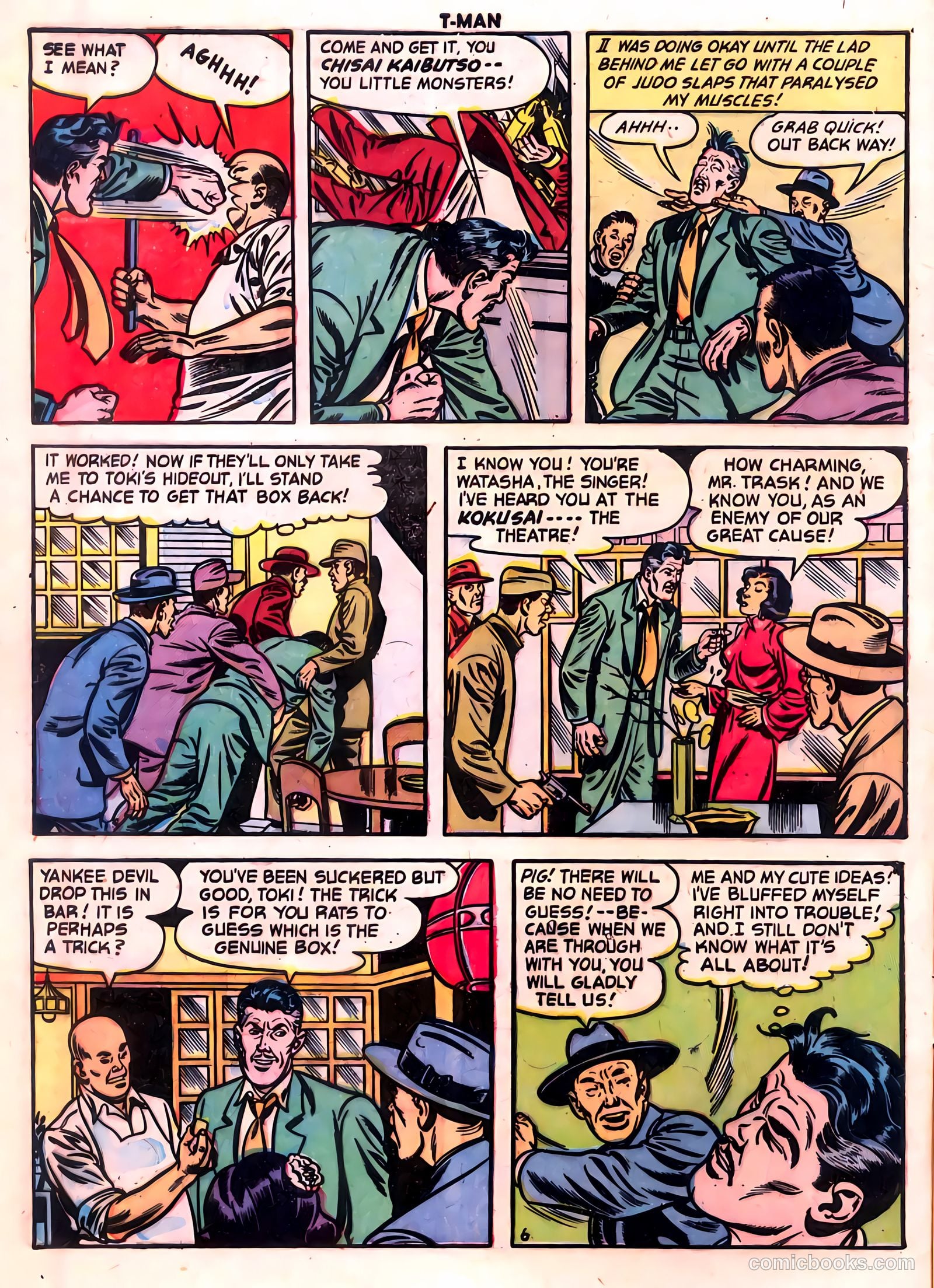 T-Man #12 (1953) — page 8 of 36