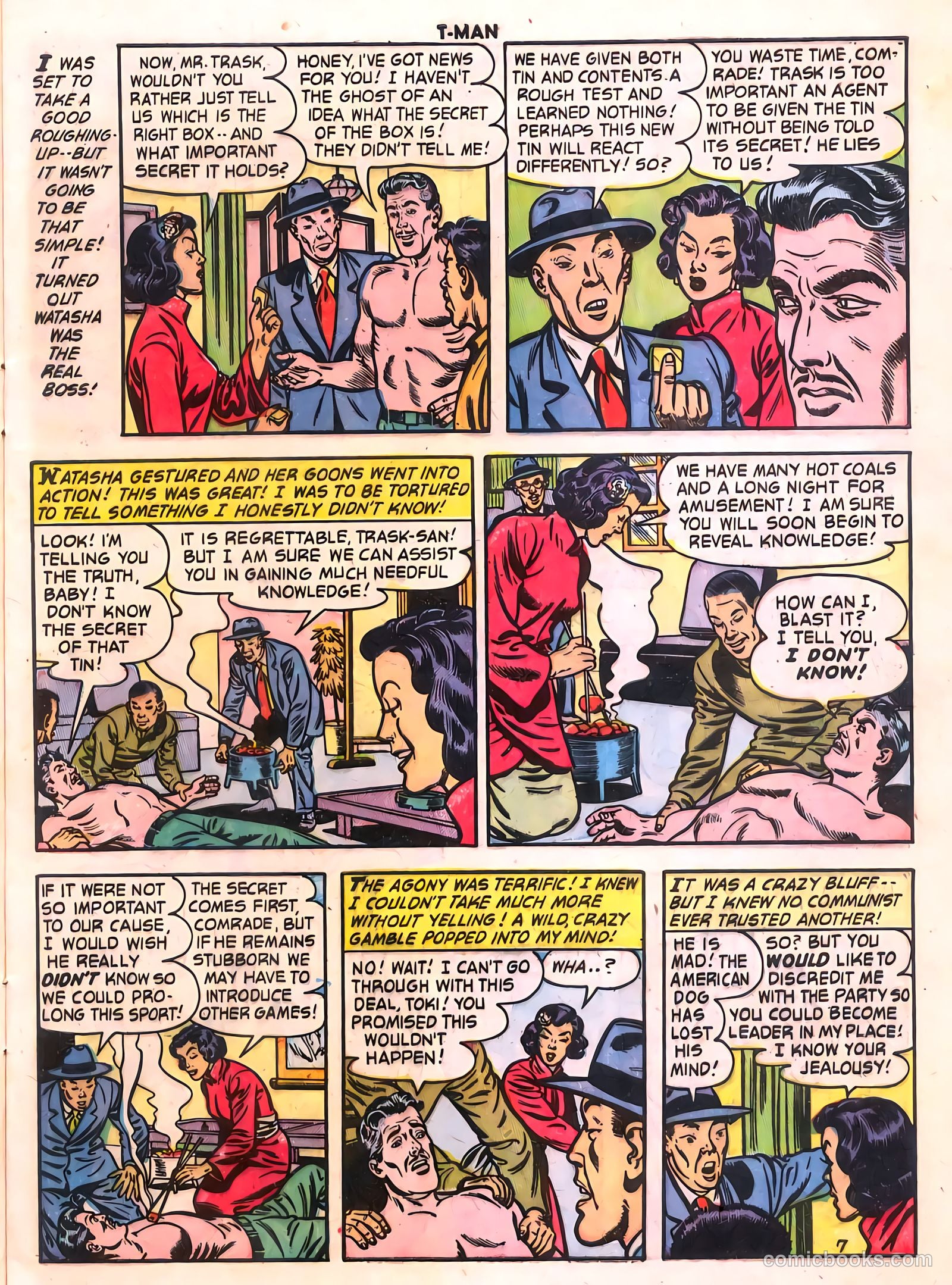 T-Man #12 (1953) — page 9 of 36
