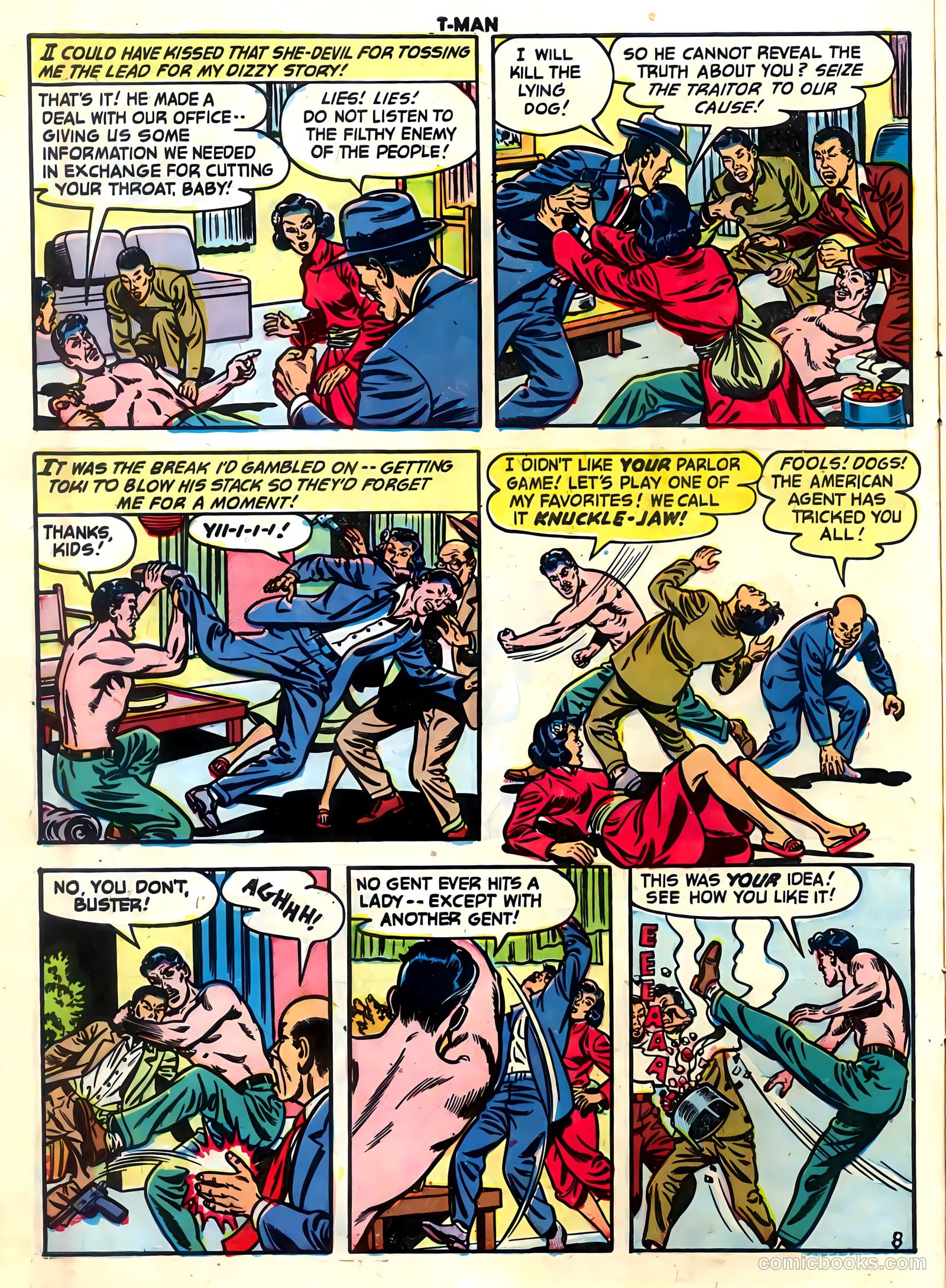 T-Man #12 (1953) — page 10 of 36