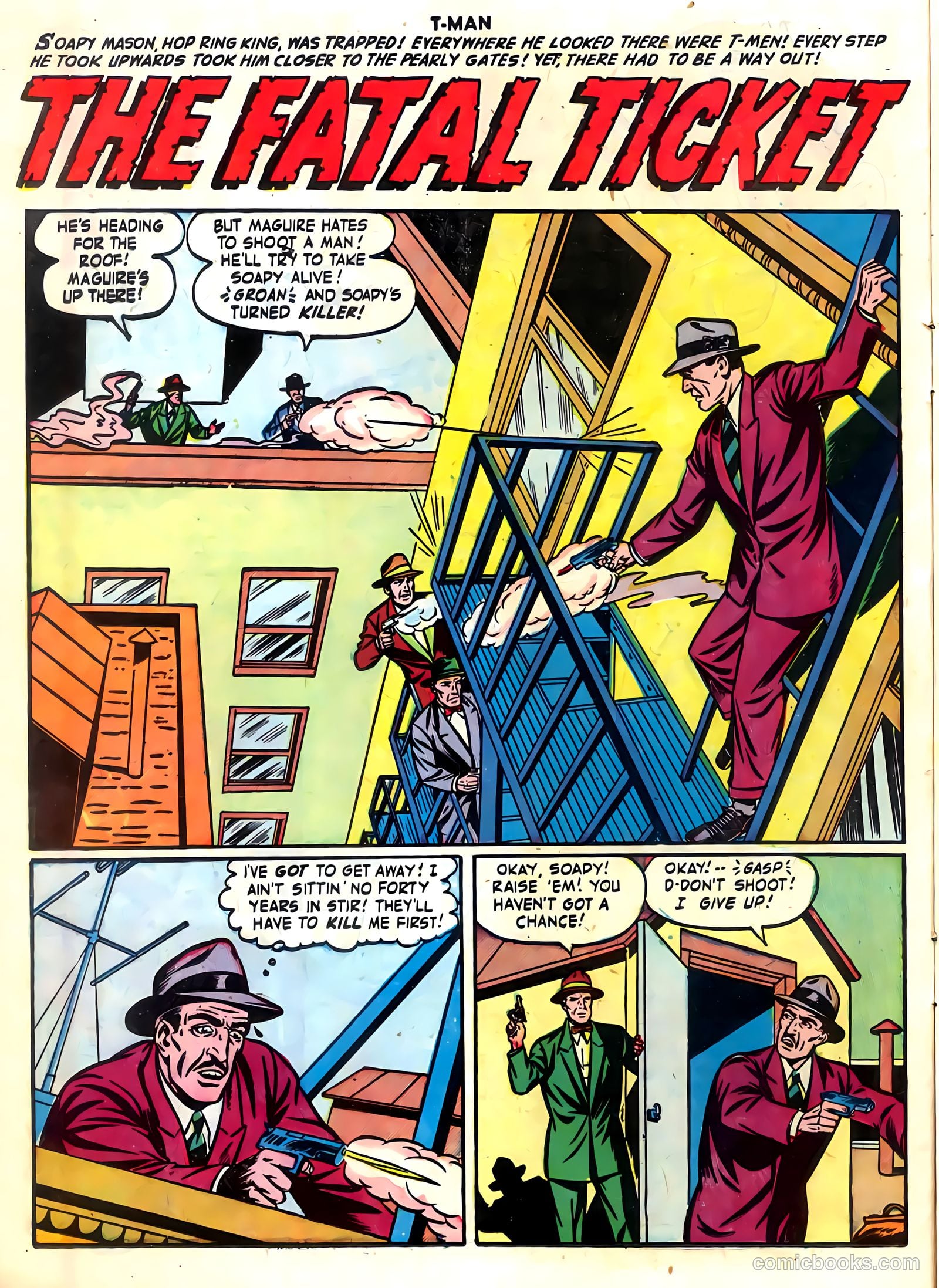 T-Man #12 (1953) — page 14 of 36