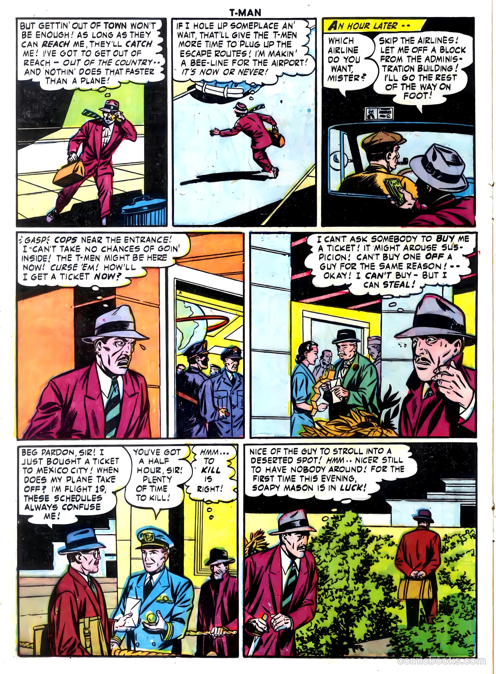 T-Man #12 (1953) — page 16 of 36