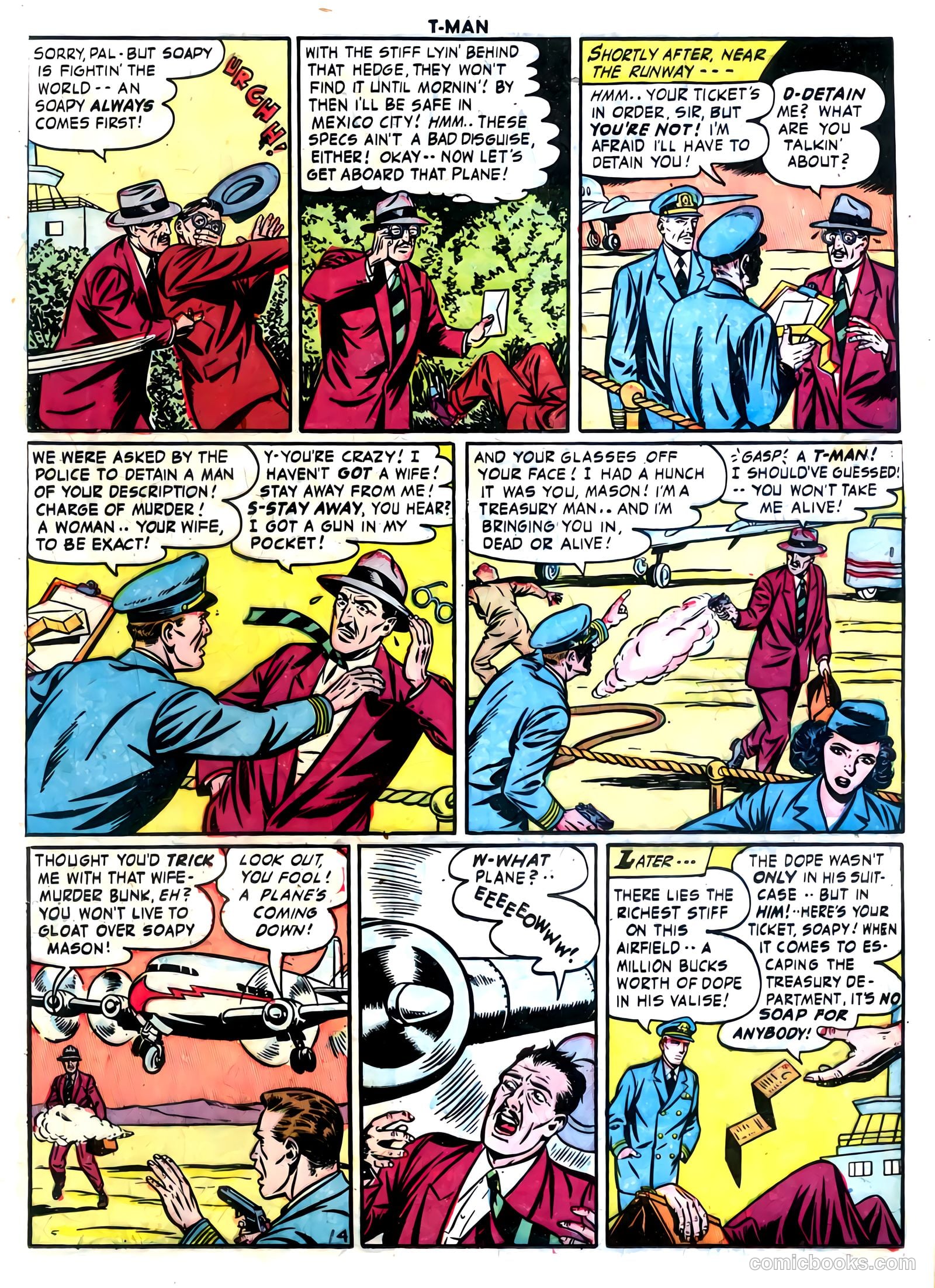 T-Man #12 (1953) — page 17 of 36