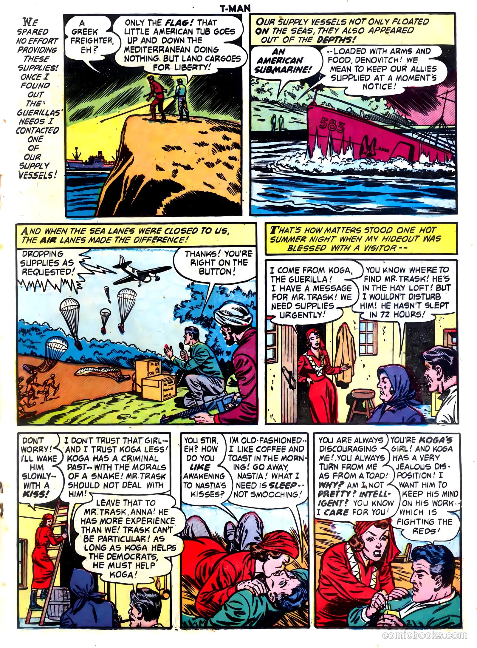 T-Man #12 (1953) — page 19 of 36