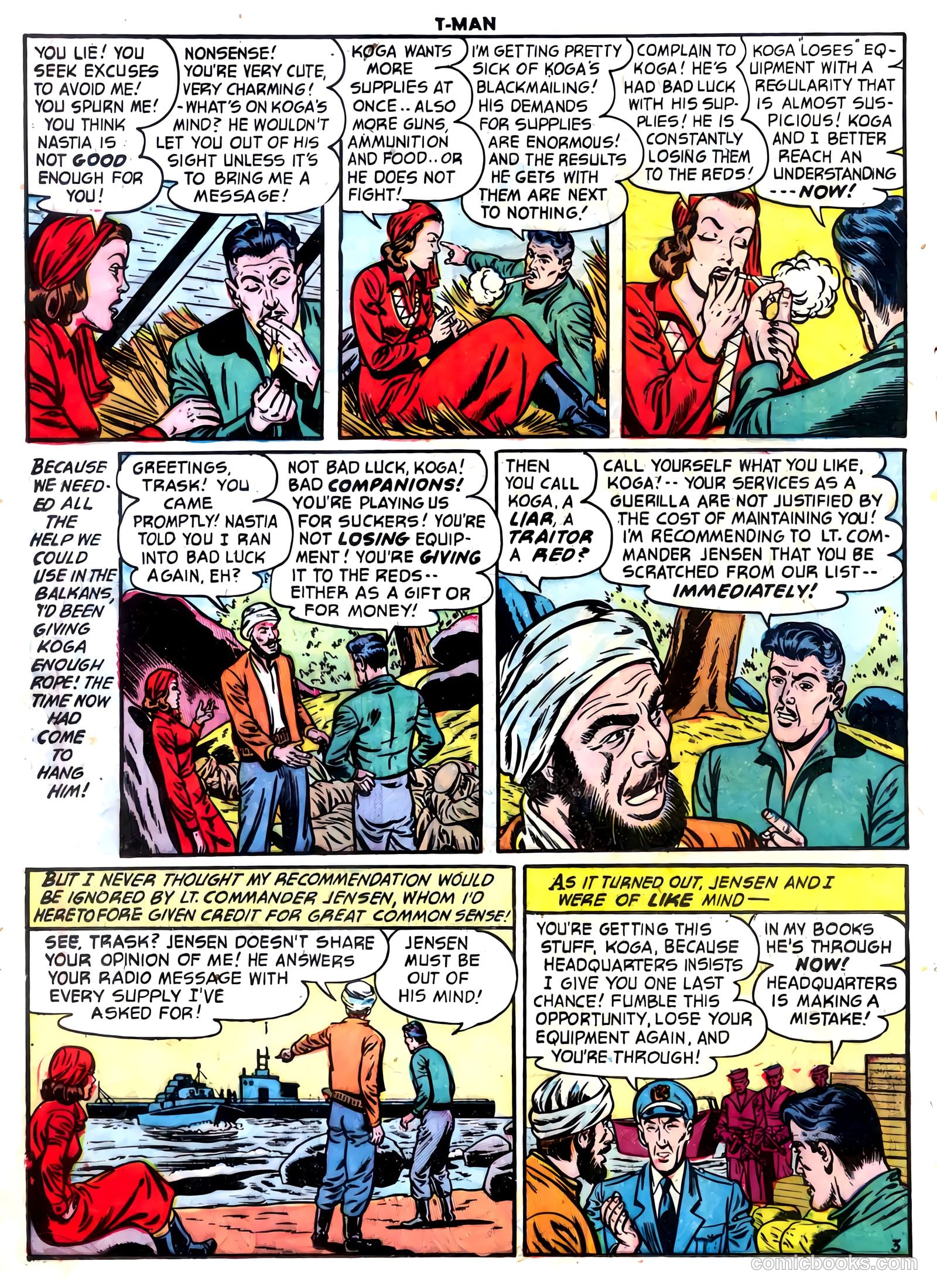 T-Man #12 (1953) — page 20 of 36