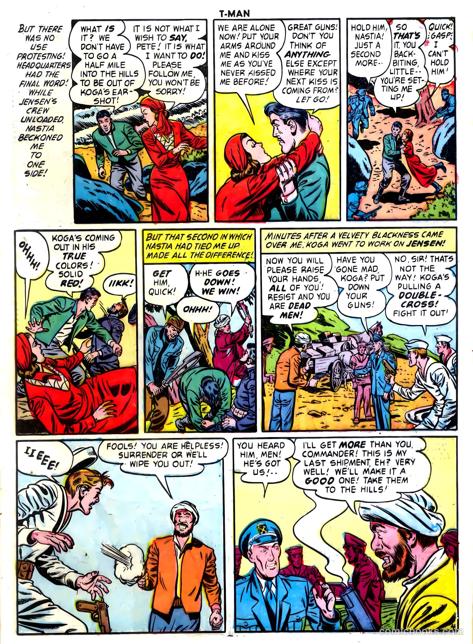 T-Man #12 (1953) — page 21 of 36