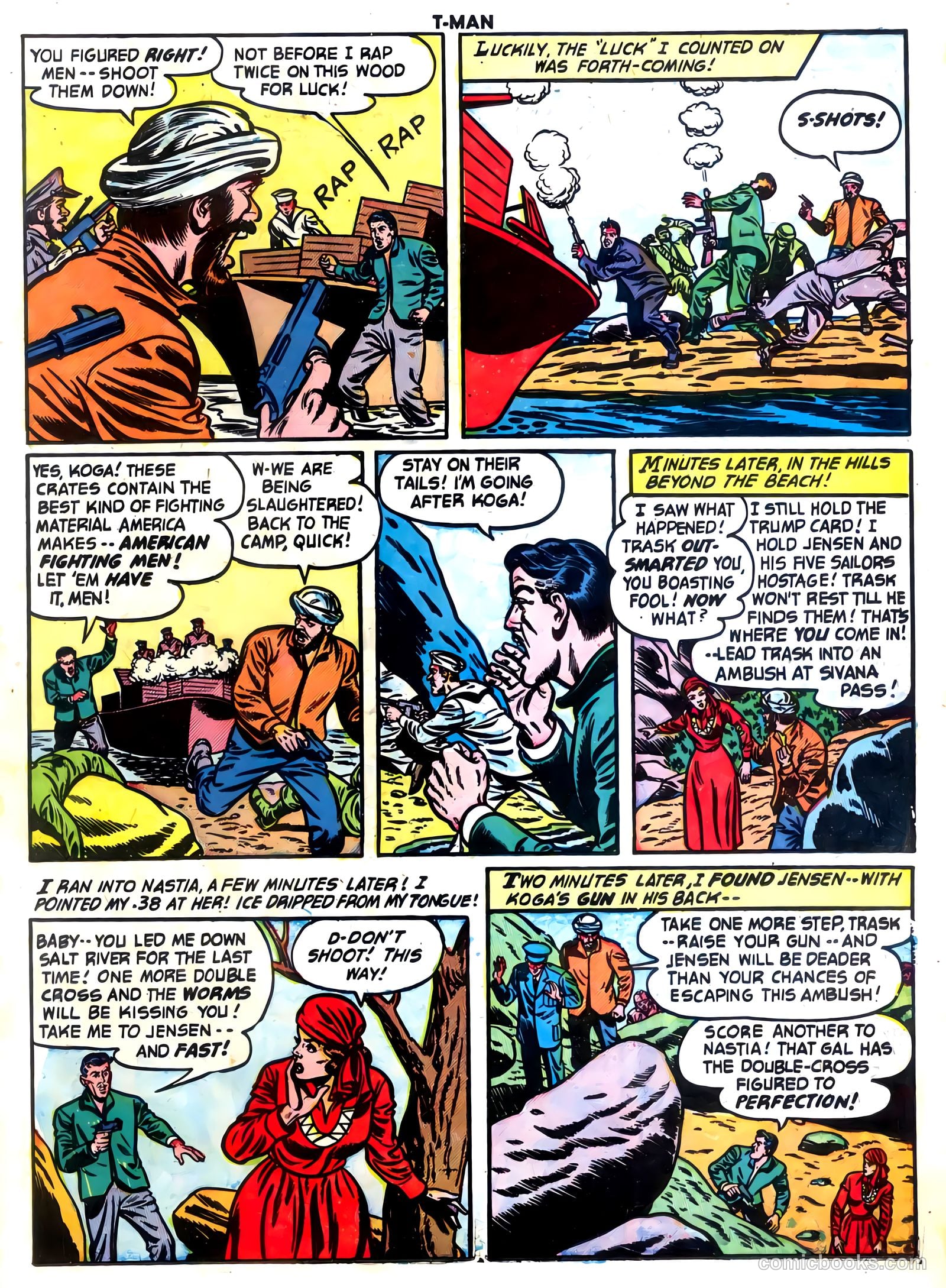 T-Man #12 (1953) — page 23 of 36