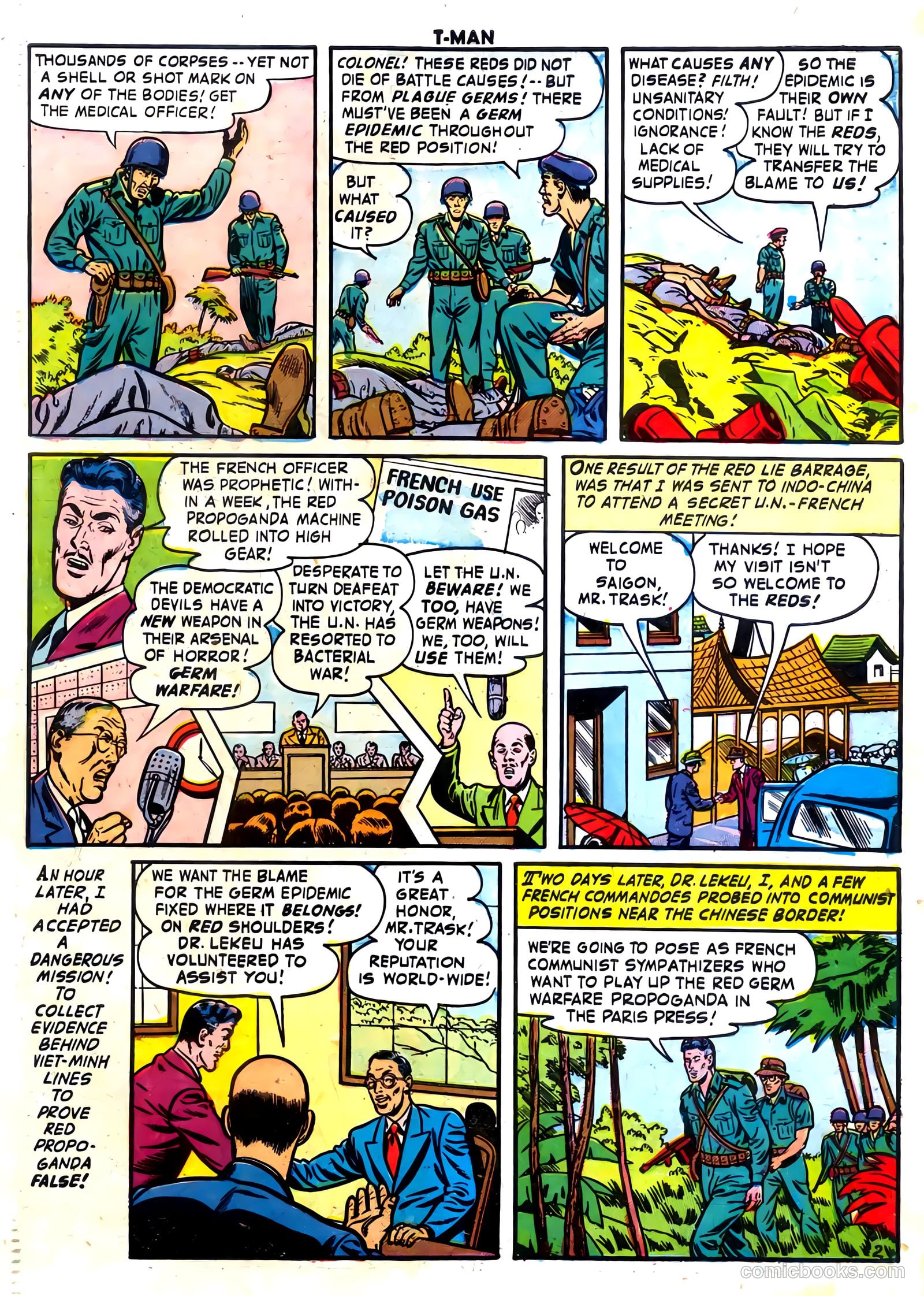 T-Man #12 (1953) — page 27 of 36