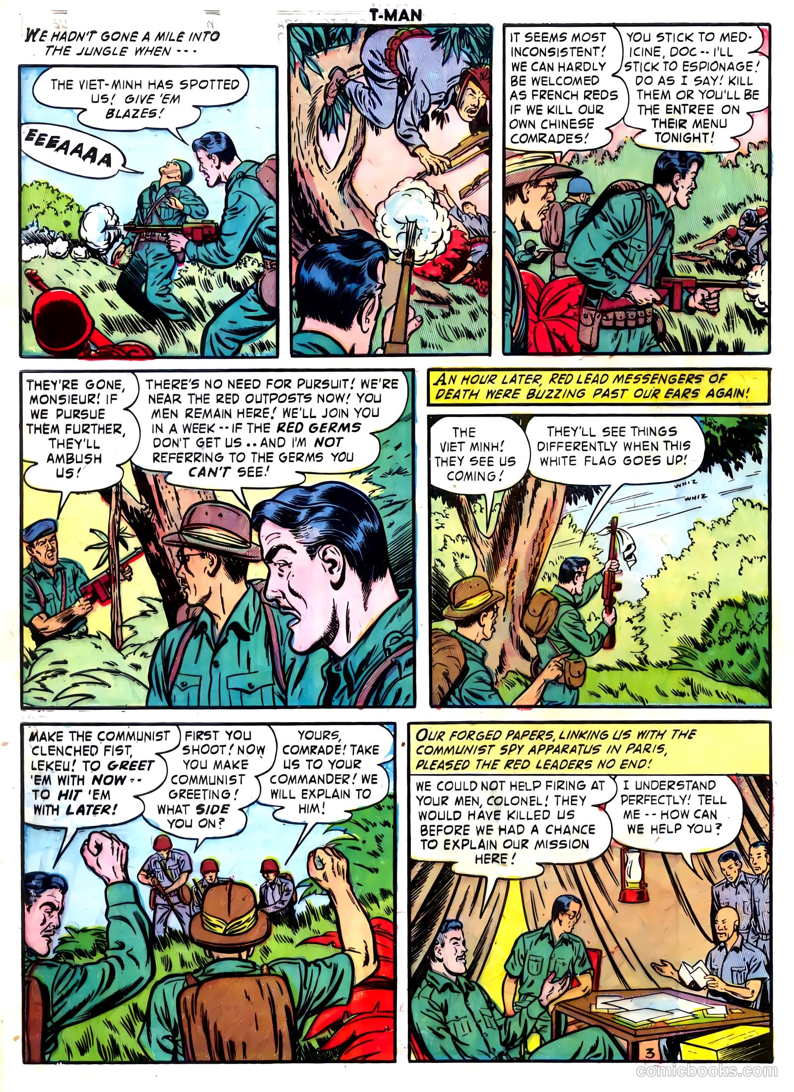 T-Man #12 (1953) — page 28 of 36