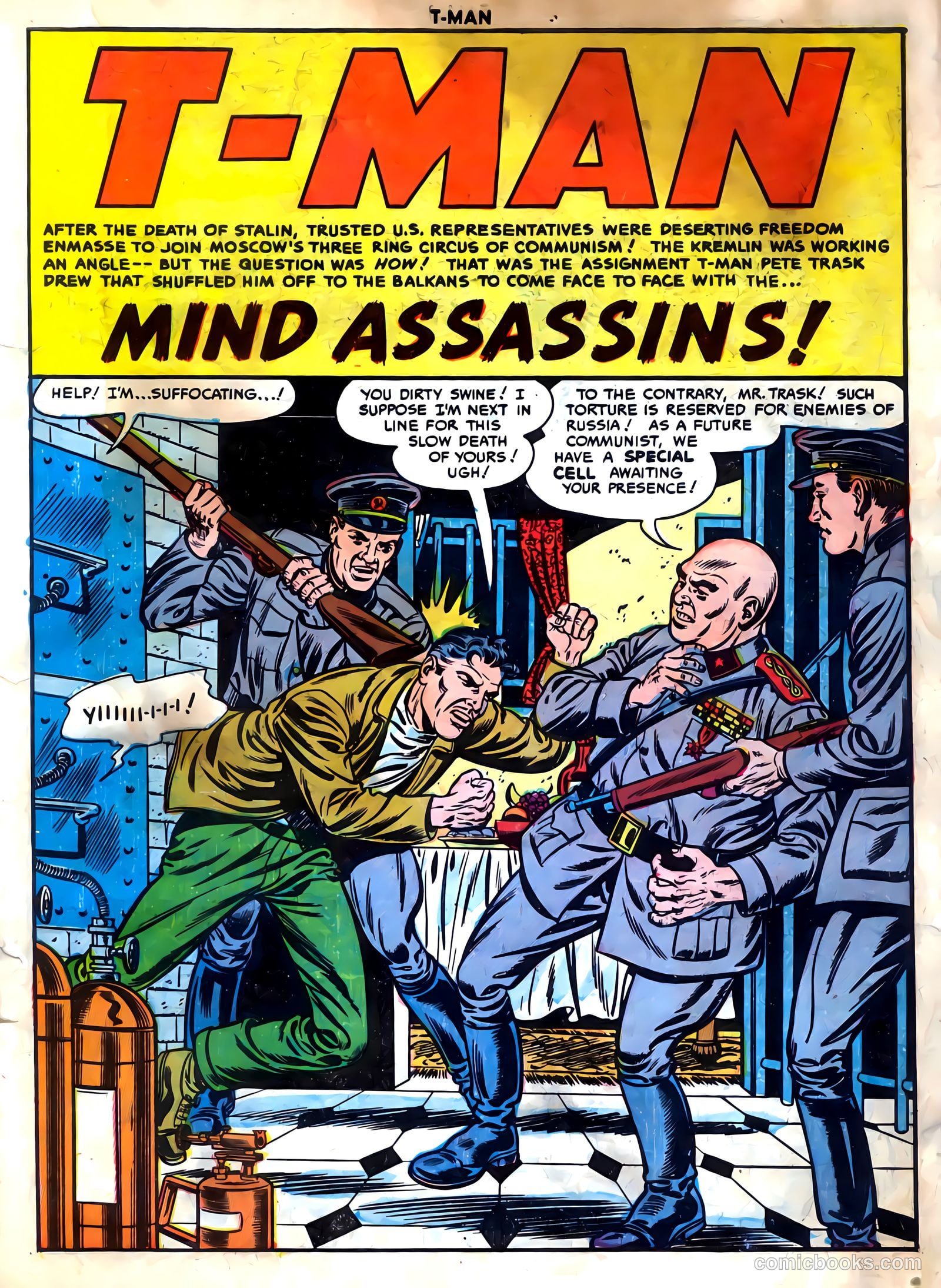 T-Man #13 (1953) — page 3 of 36