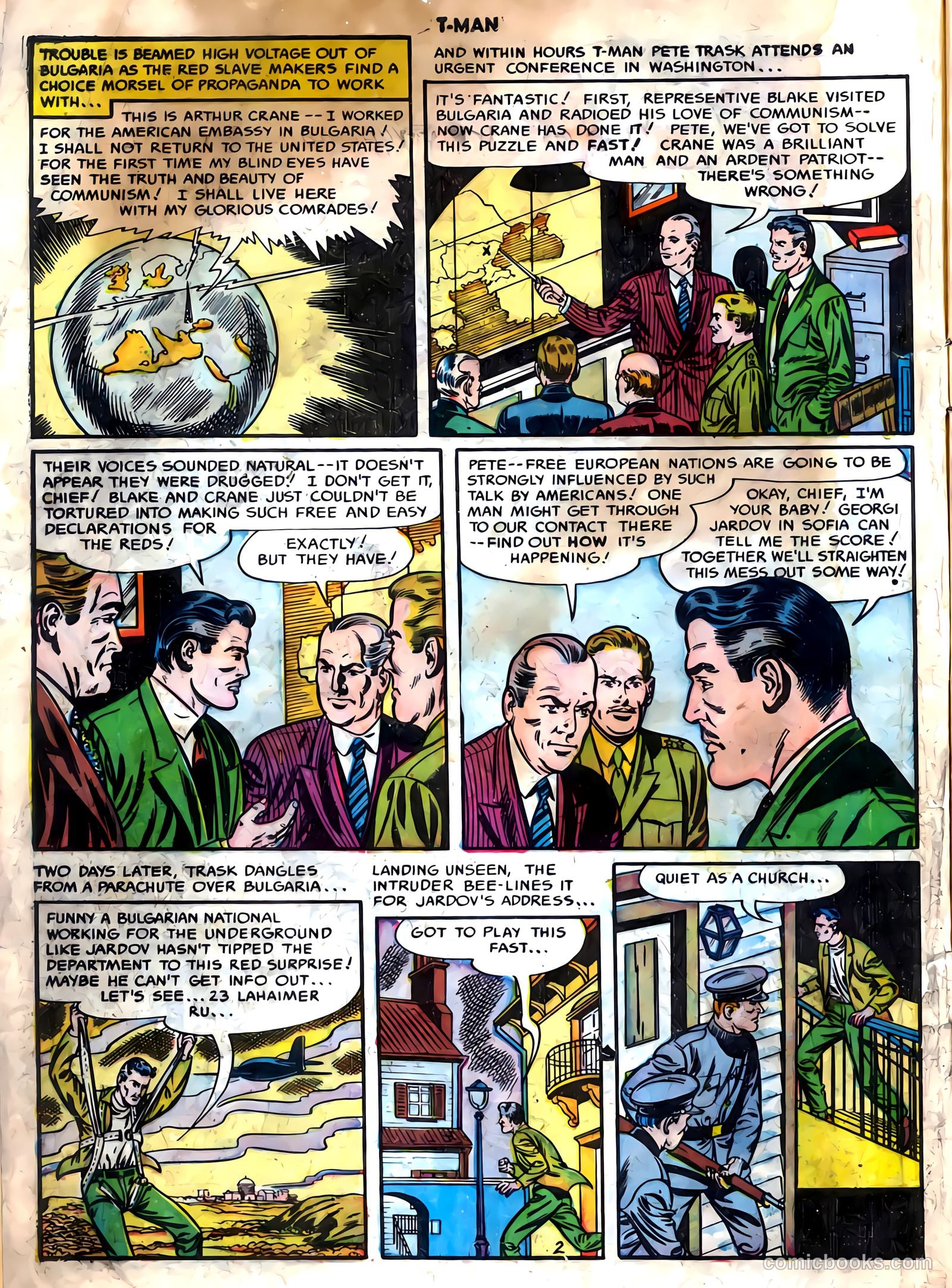 T-Man #13 (1953) — page 4 of 36