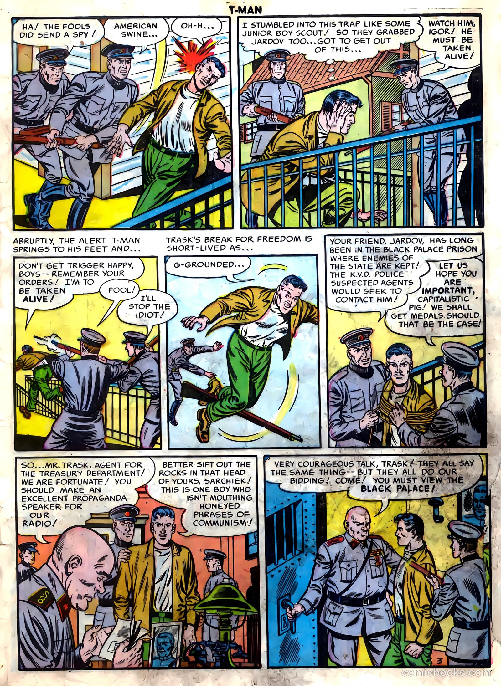 T-Man #13 (1953) — page 5 of 36