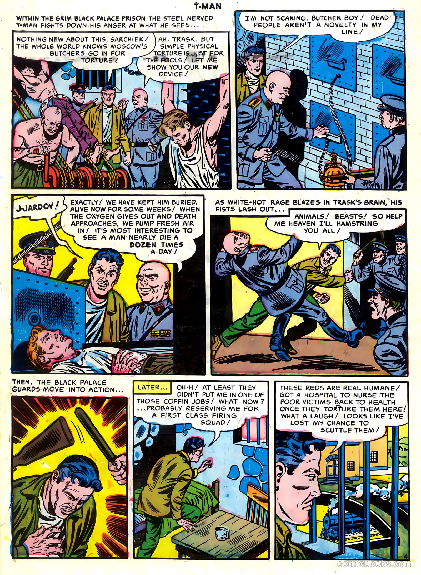 T-Man #13 (1953) — page 6 of 36