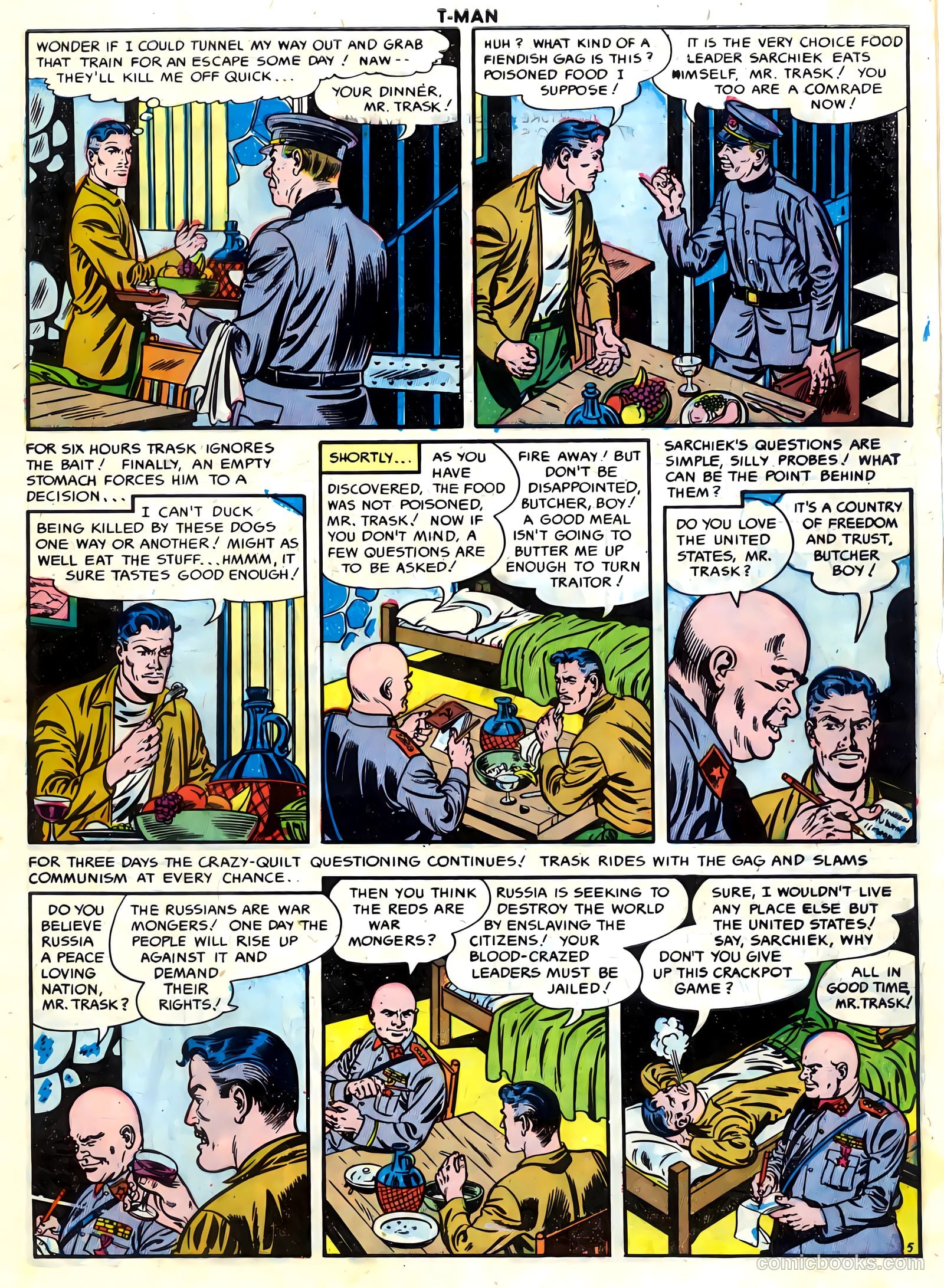 T-Man #13 (1953) — page 7 of 36