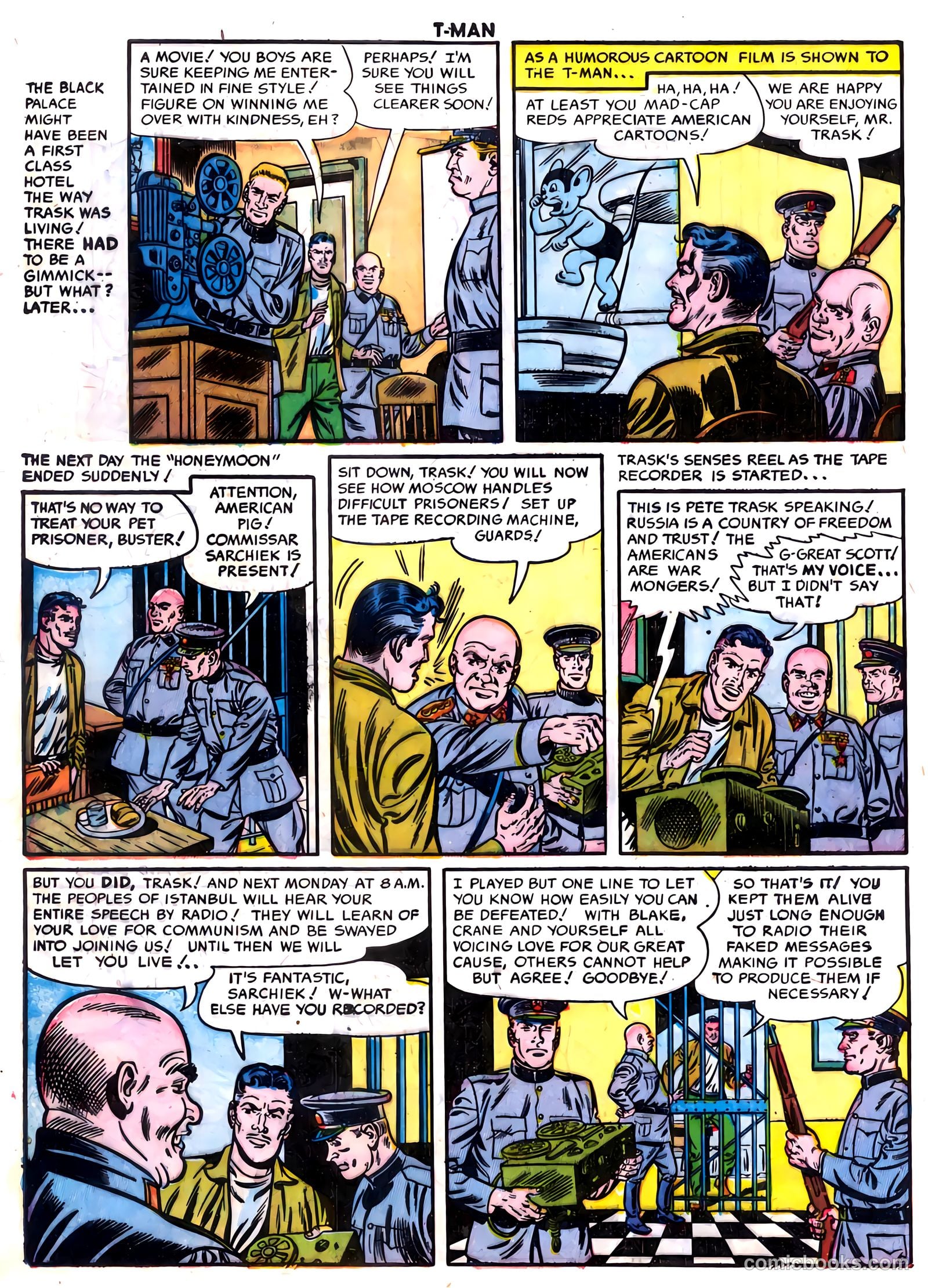 T-Man #13 (1953) — page 8 of 36