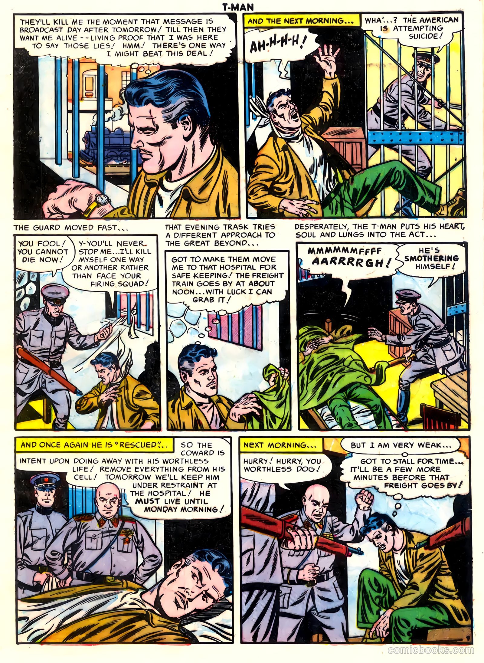 T-Man #13 (1953) — page 9 of 36