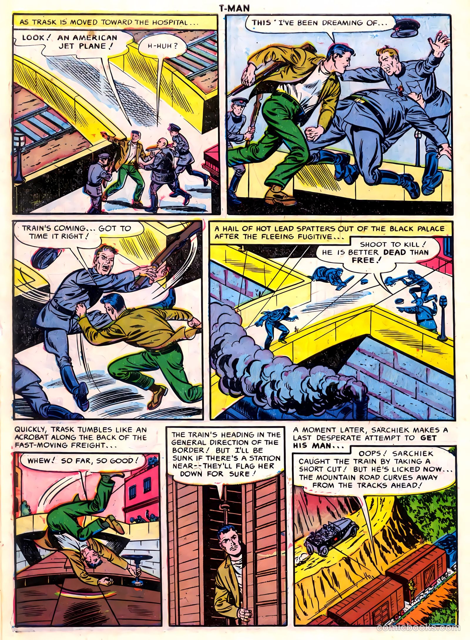 T-Man #13 (1953) — page 10 of 36