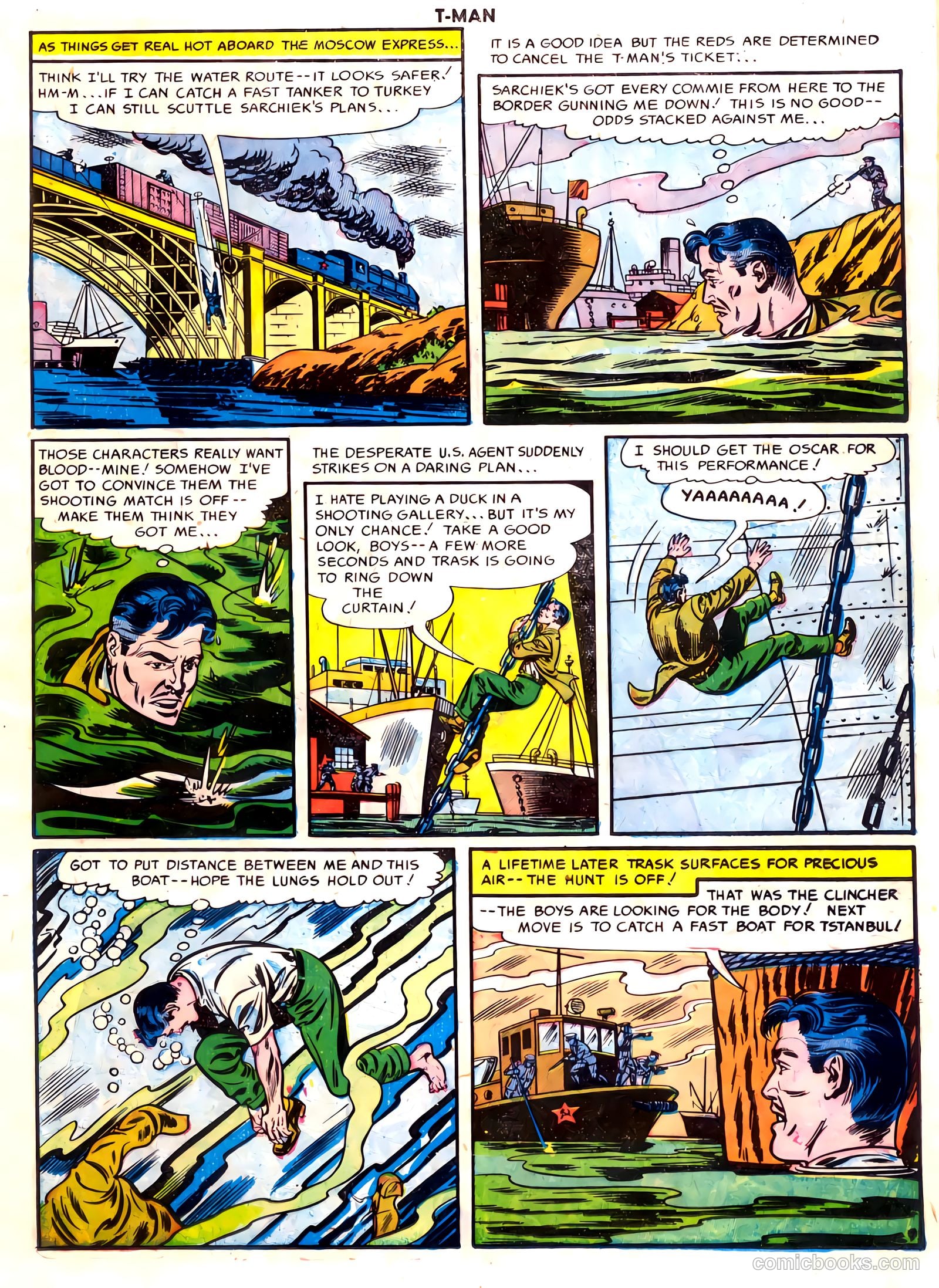 T-Man #13 (1953) — page 11 of 36