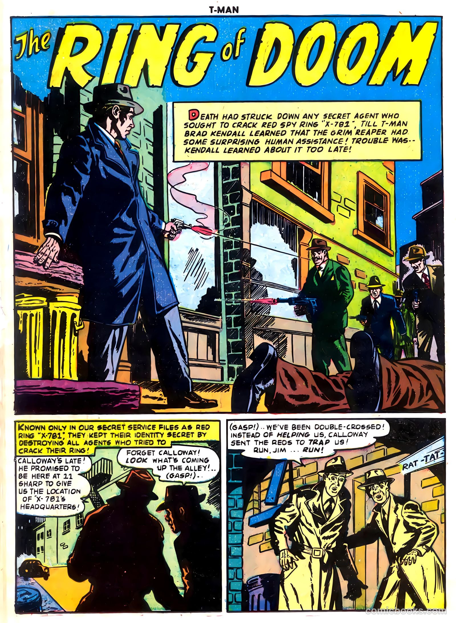 T-Man #13 (1953) — page 14 of 36