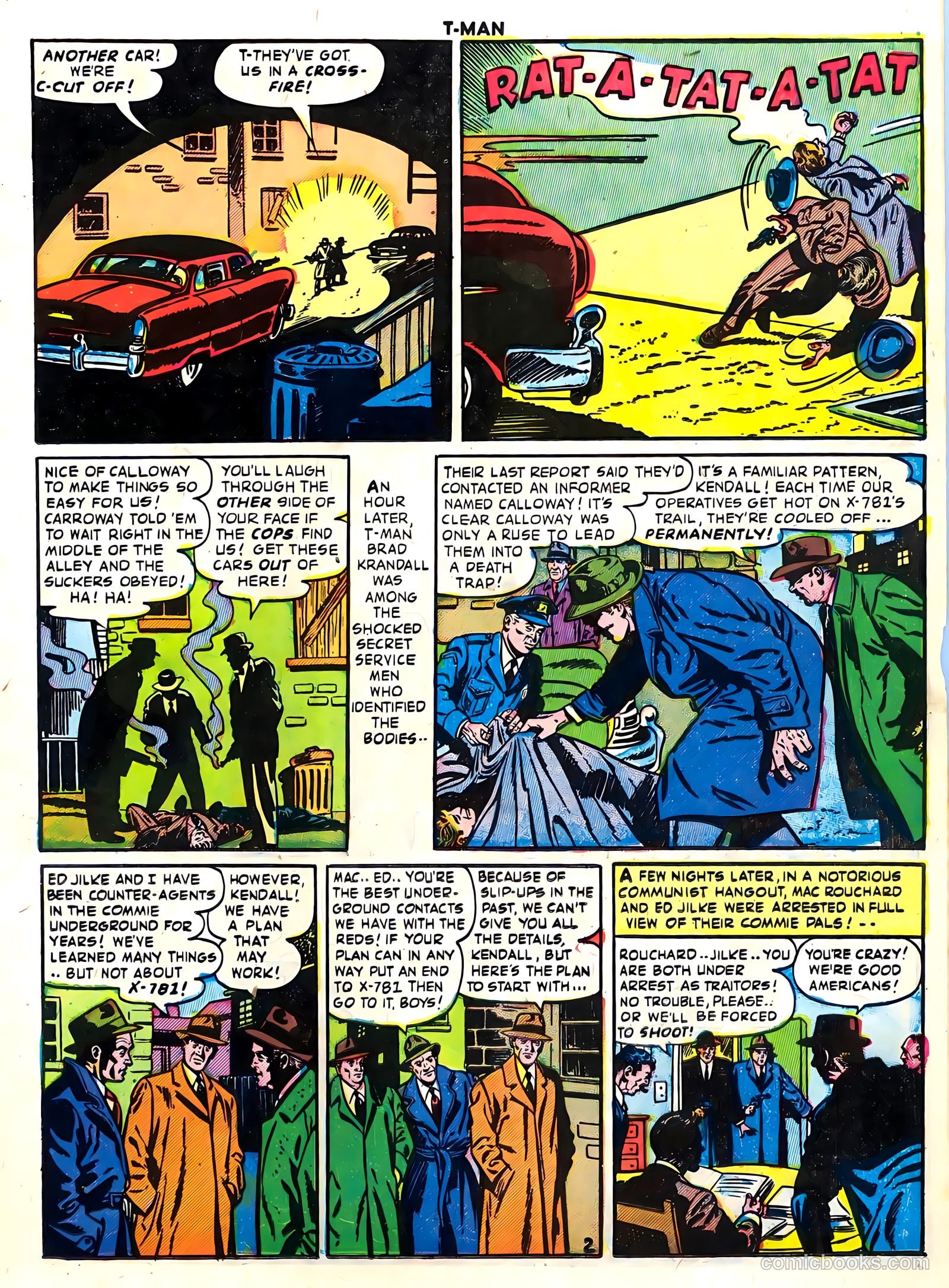 T-Man #13 (1953) — page 15 of 36