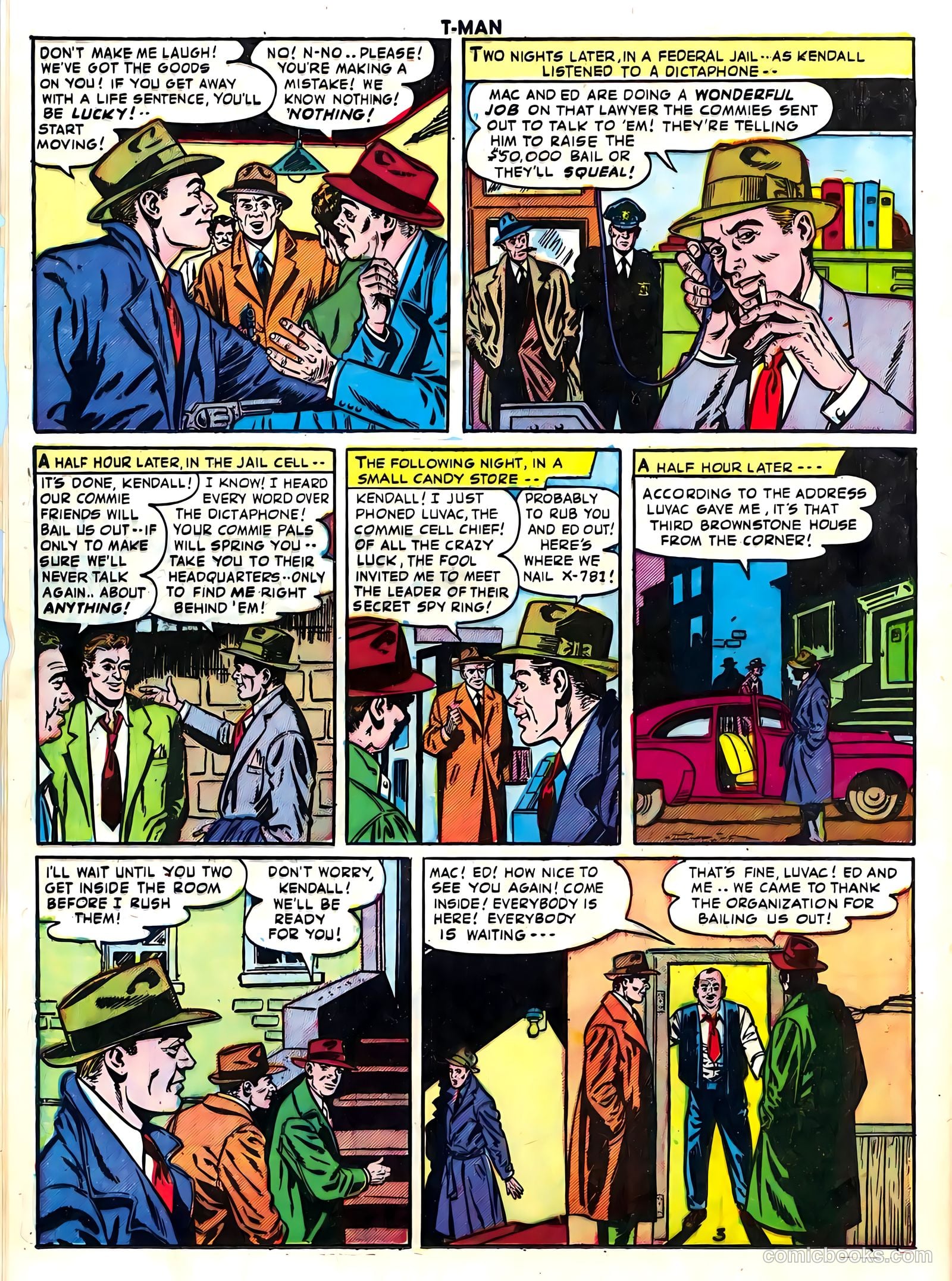 T-Man #13 (1953) — page 16 of 36