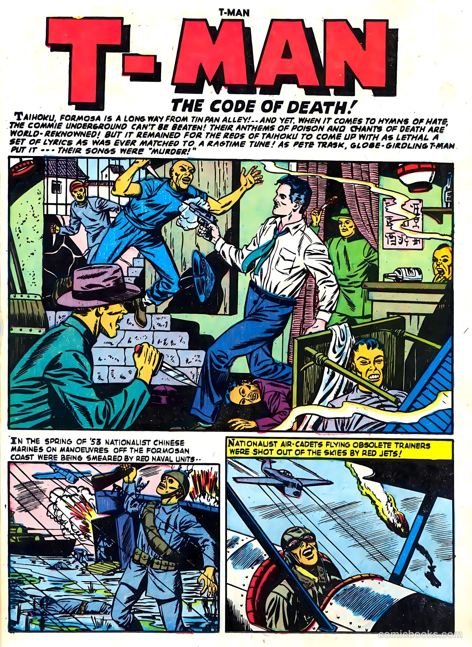 T-Man #13 (1953) — page 18 of 36