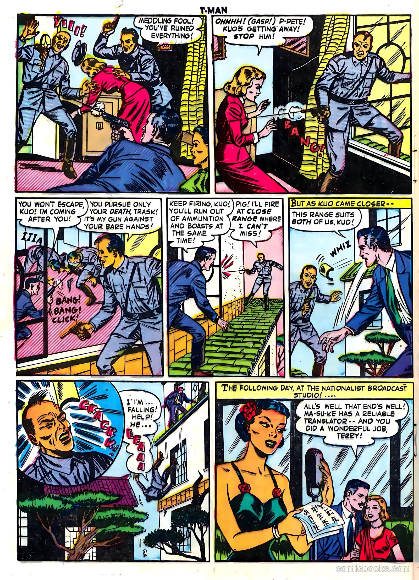 T-Man #13 (1953) — page 24 of 36