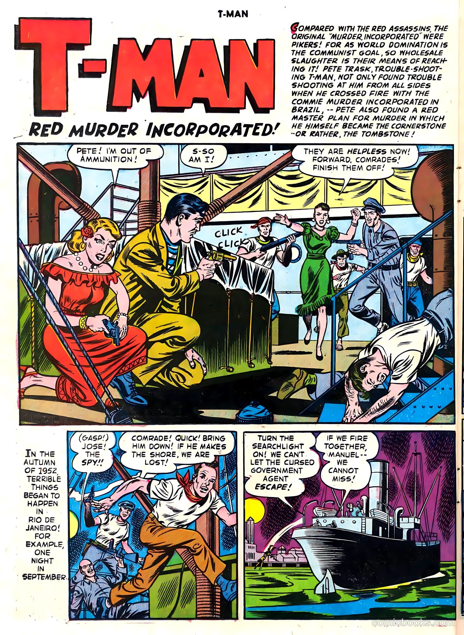 T-Man #13 (1953) — page 26 of 36