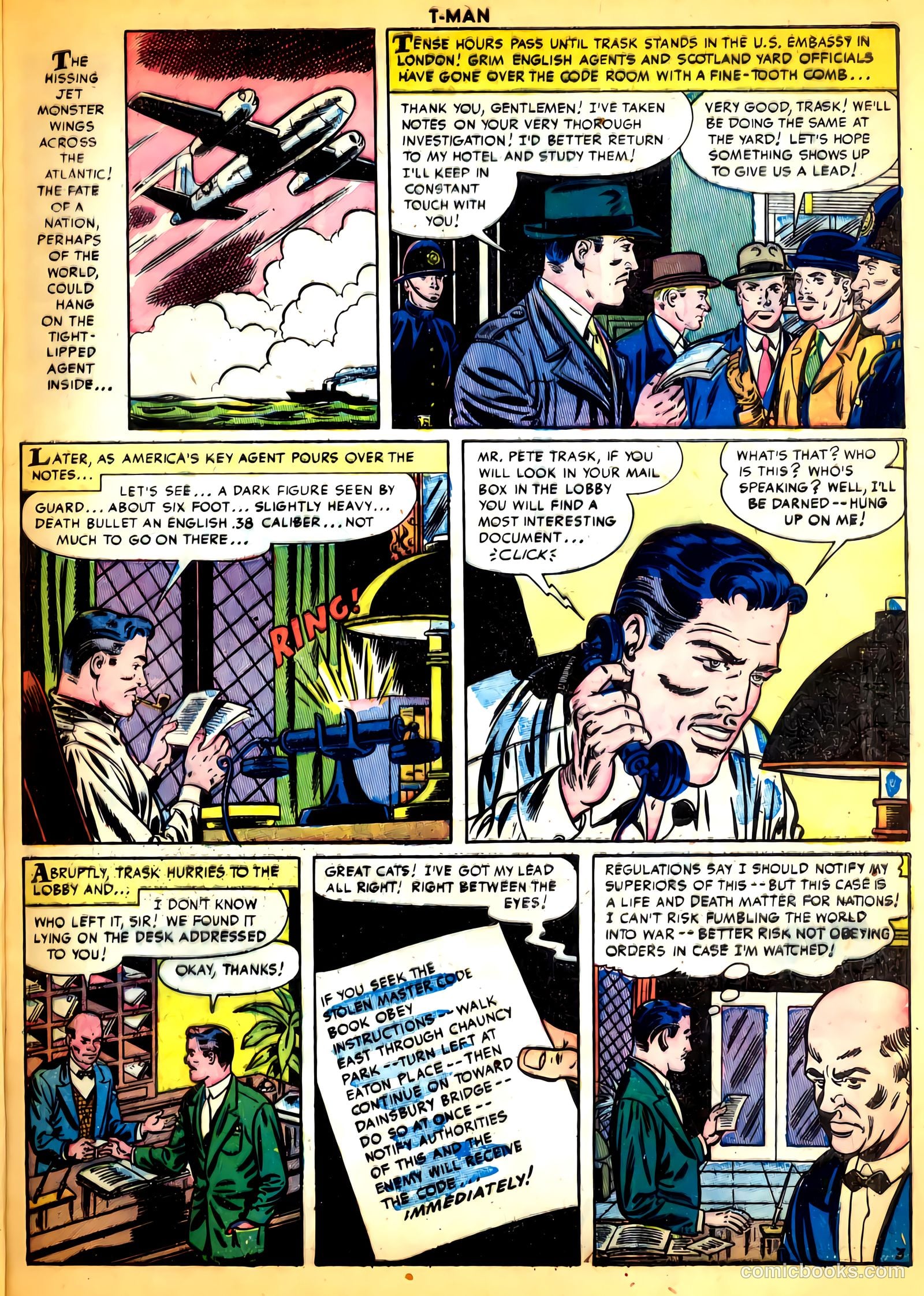 T-Man #14 (1954) — page 5 of 36