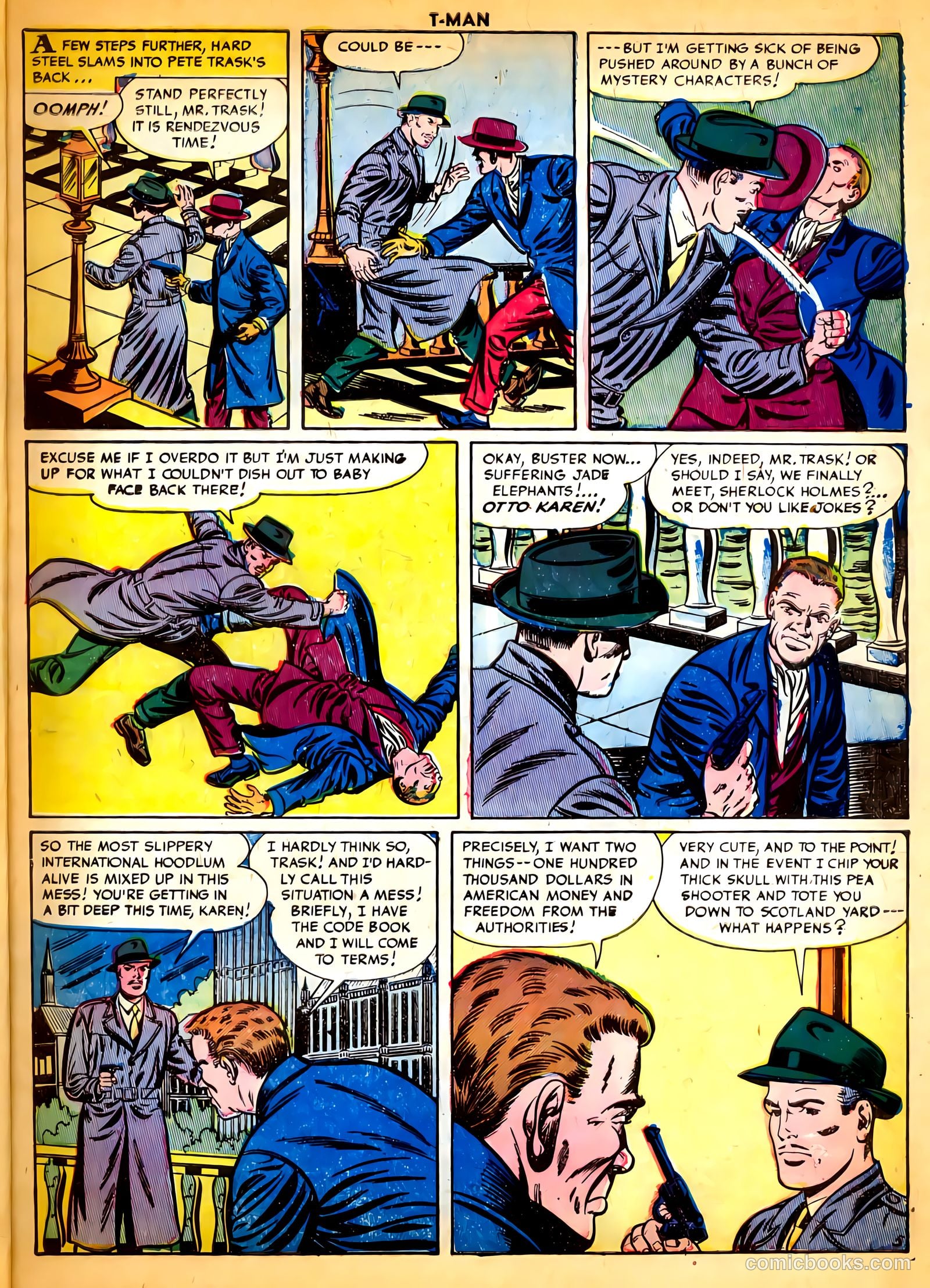 T-Man #14 (1954) — page 7 of 36