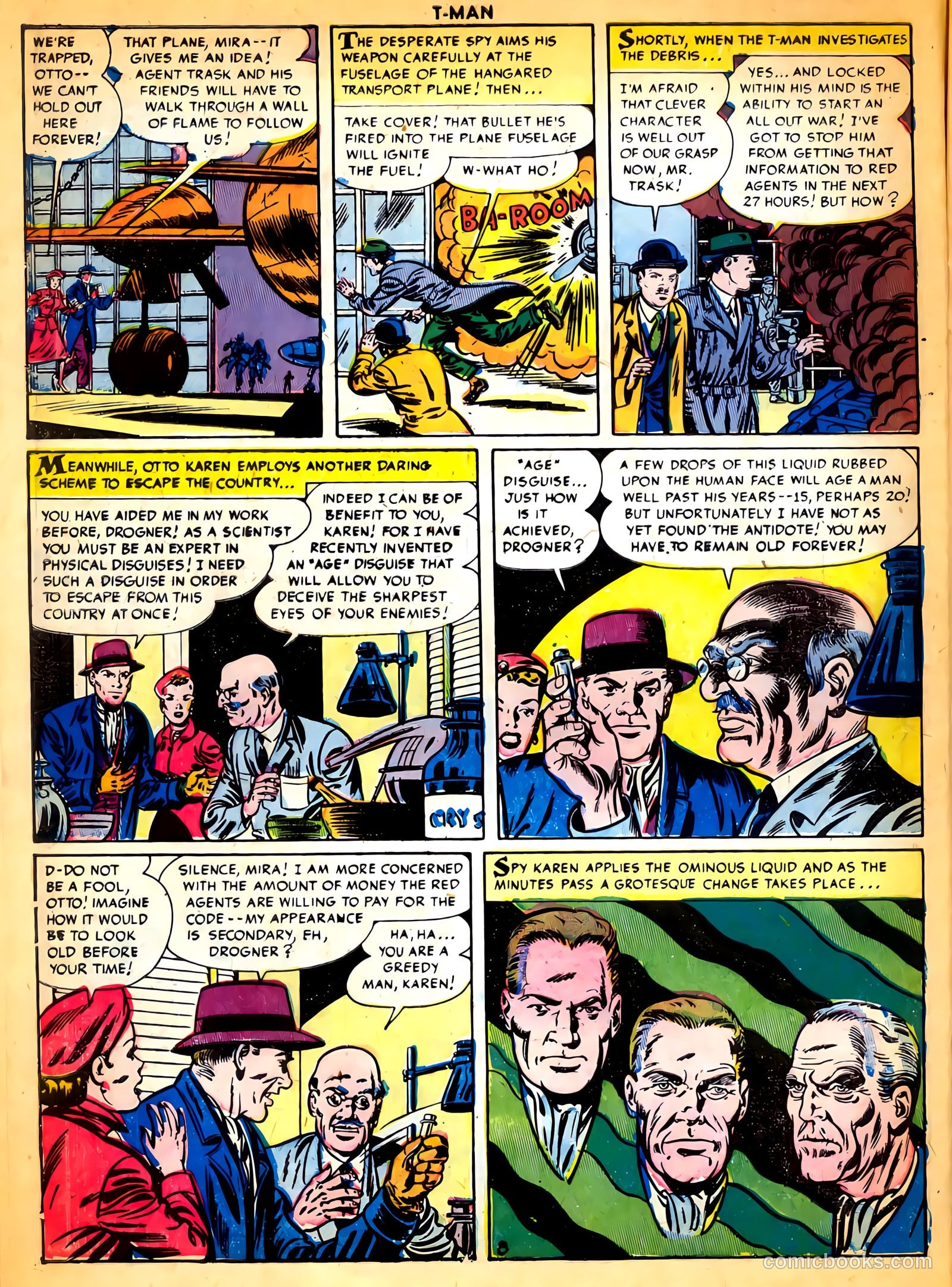T-Man #14 (1954) — page 10 of 36