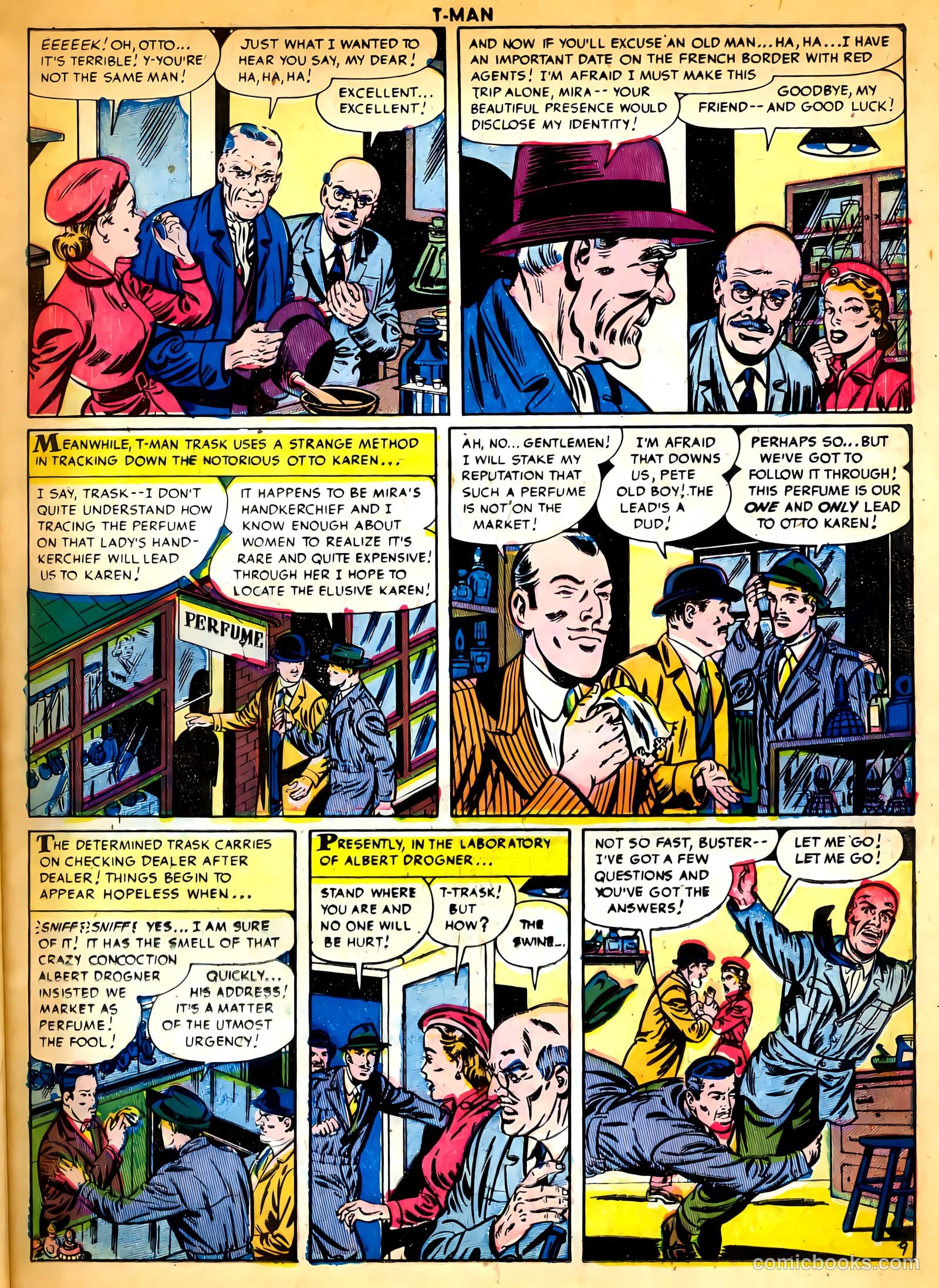 T-Man #14 (1954) — page 11 of 36