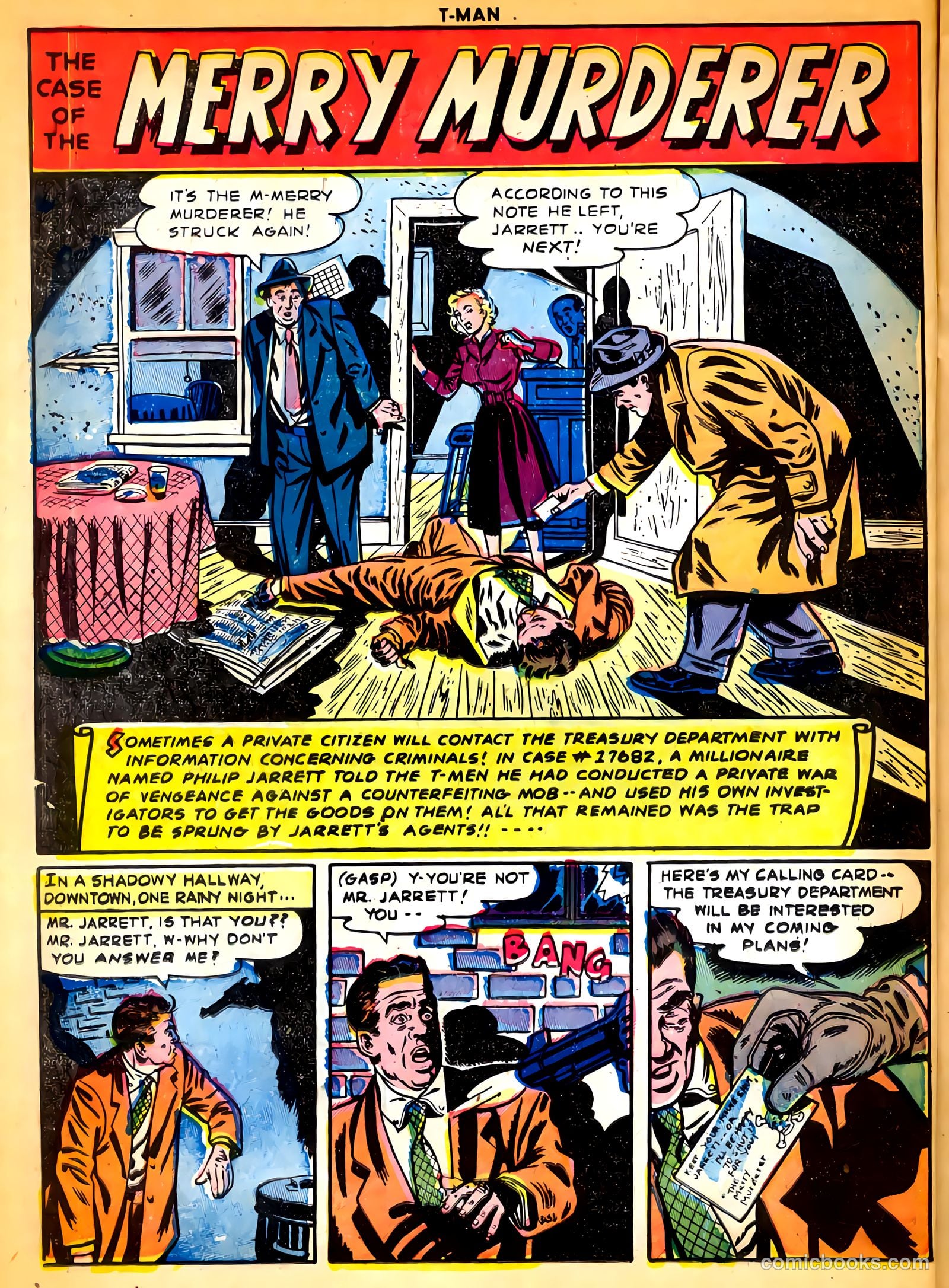 T-Man #14 (1954) — page 14 of 36