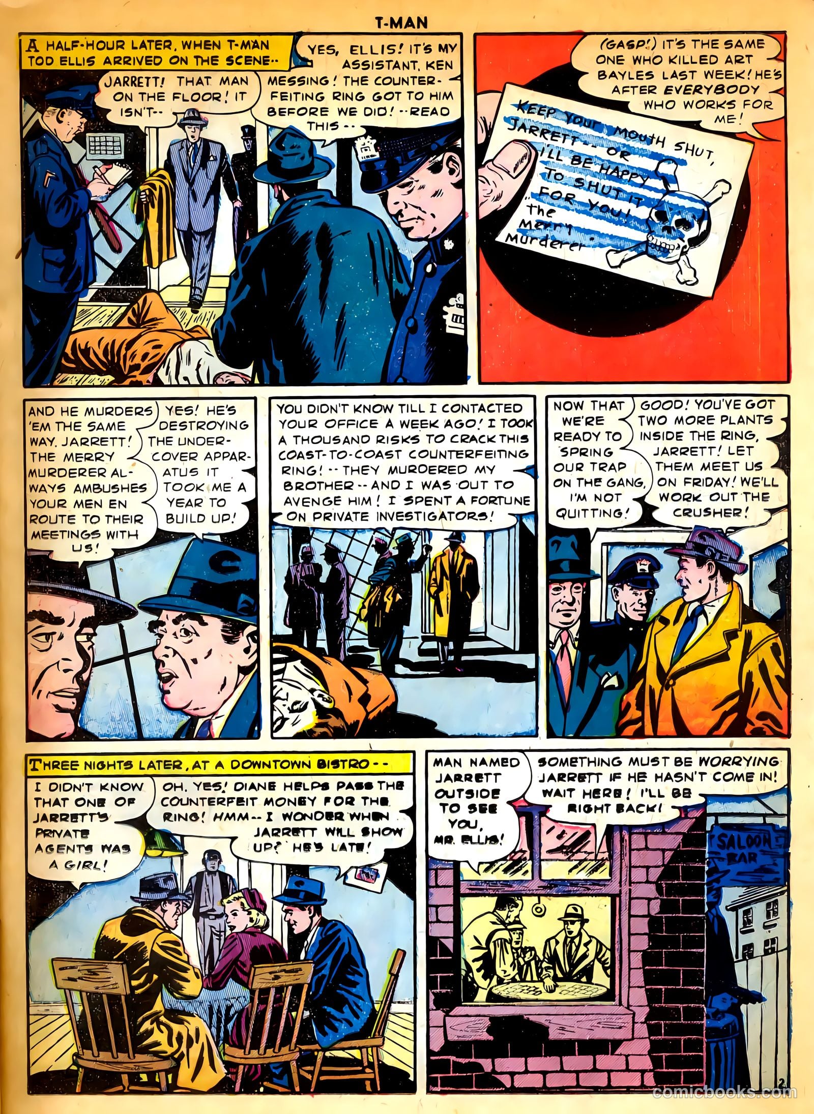 T-Man #14 (1954) — page 15 of 36