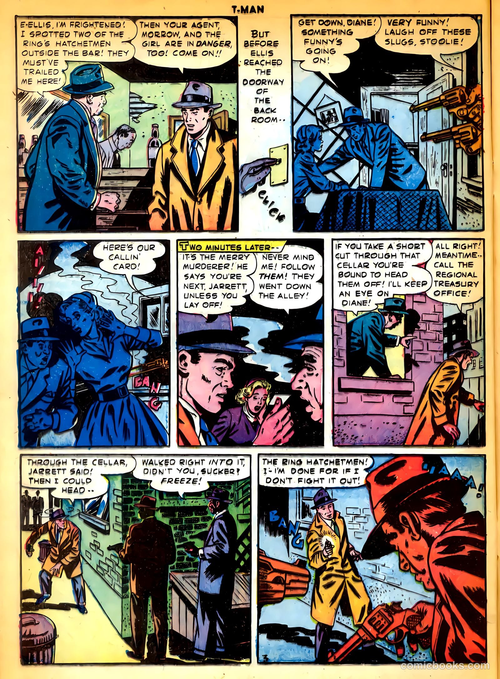 T-Man #14 (1954) — page 16 of 36
