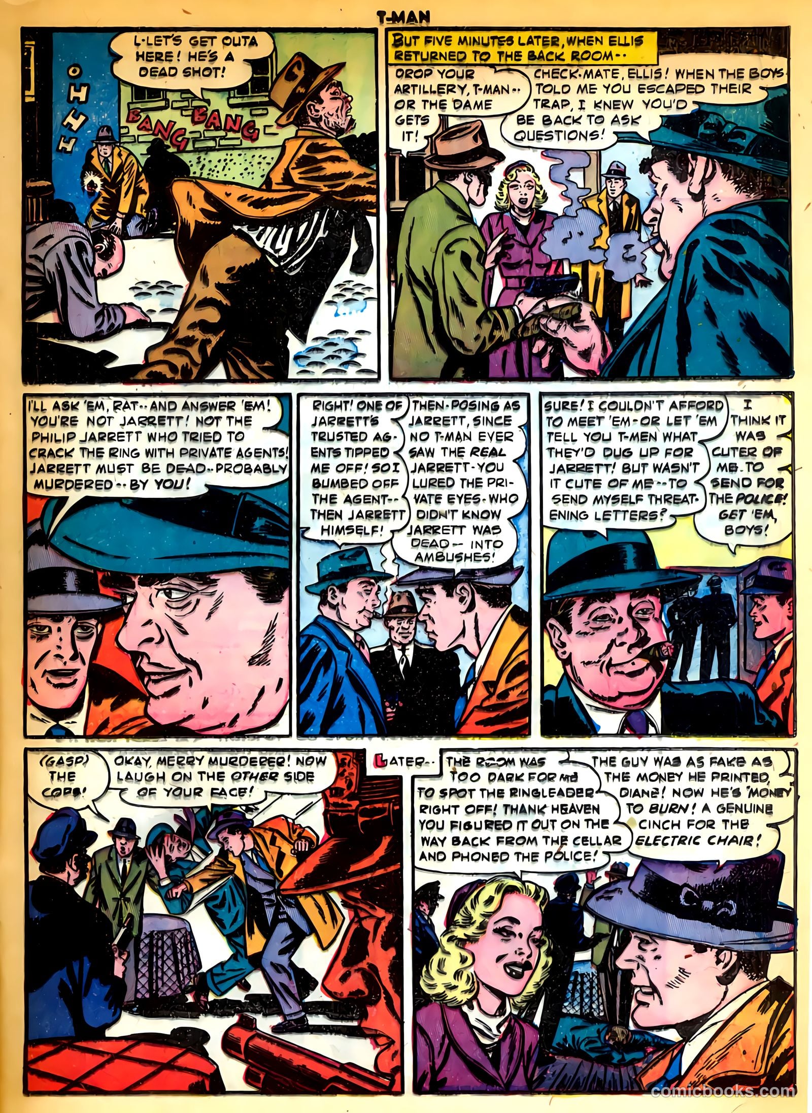 T-Man #14 (1954) — page 17 of 36