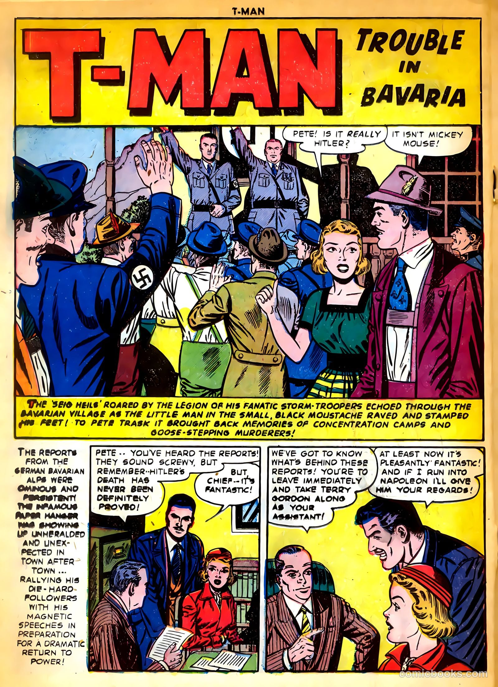 T-Man #14 (1954) — page 18 of 36
