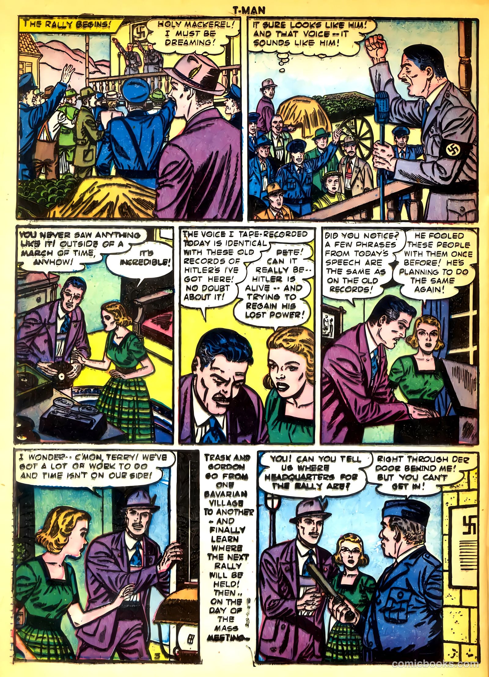 T-Man #14 (1954) — page 20 of 36