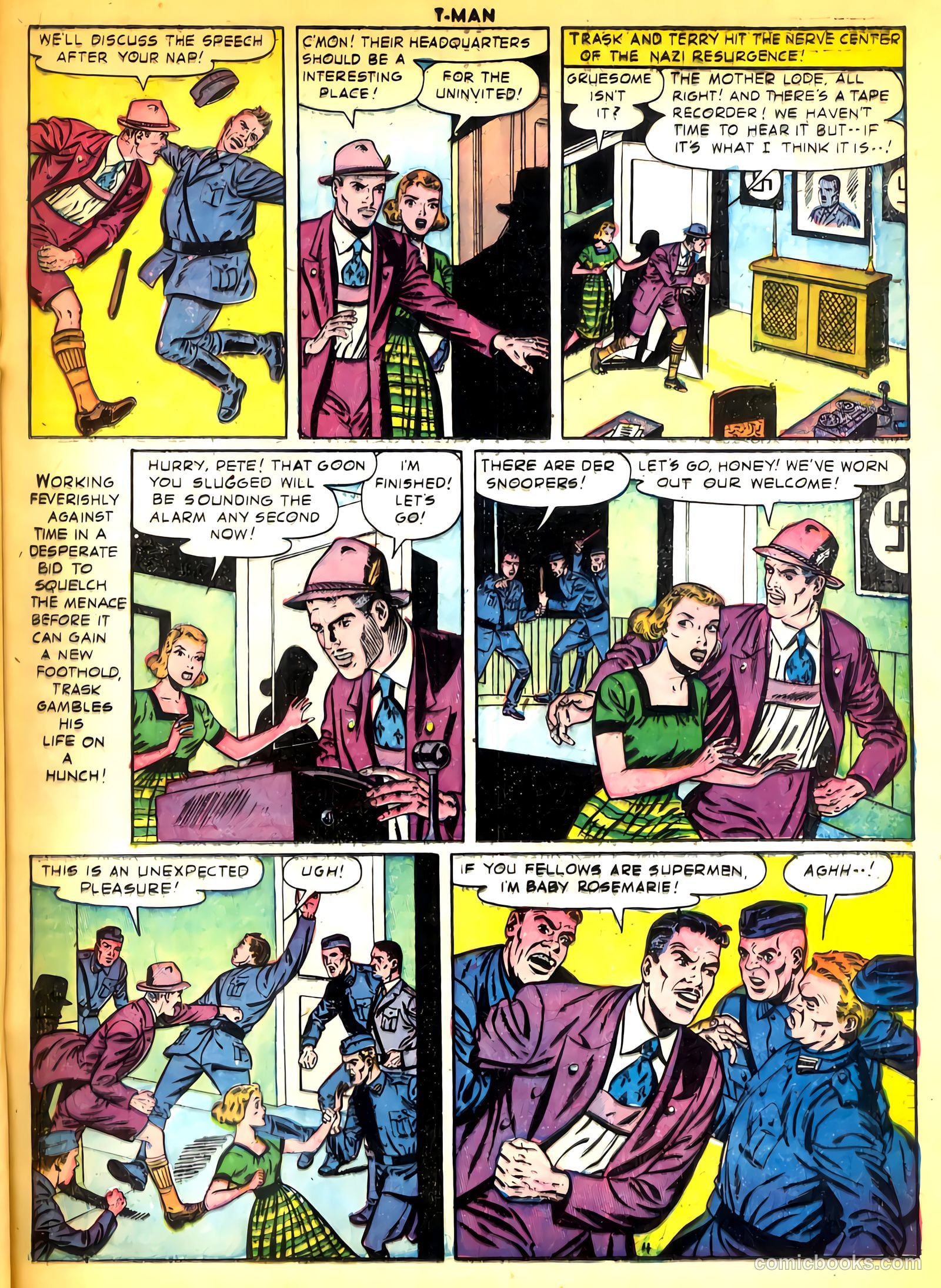 T-Man #14 (1954) — page 21 of 36